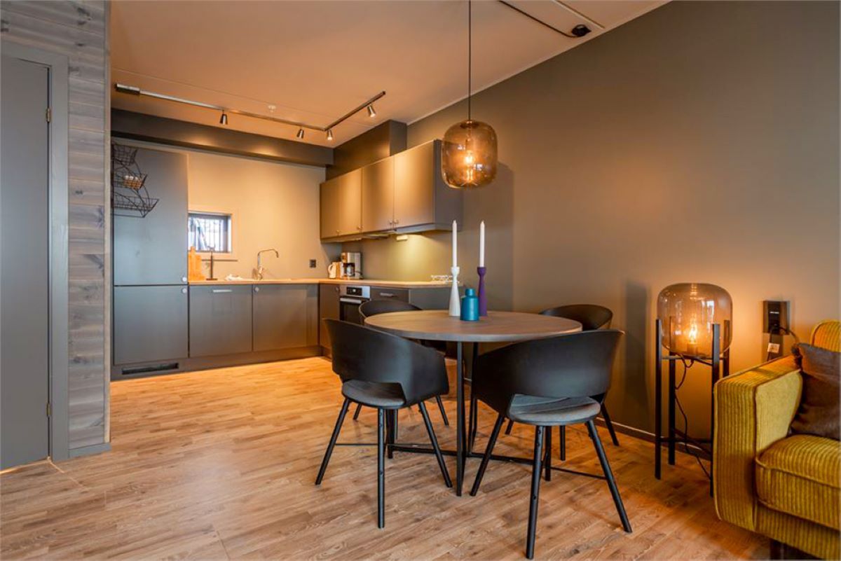 Interiørbilde fra Riddertundet Leiligheter