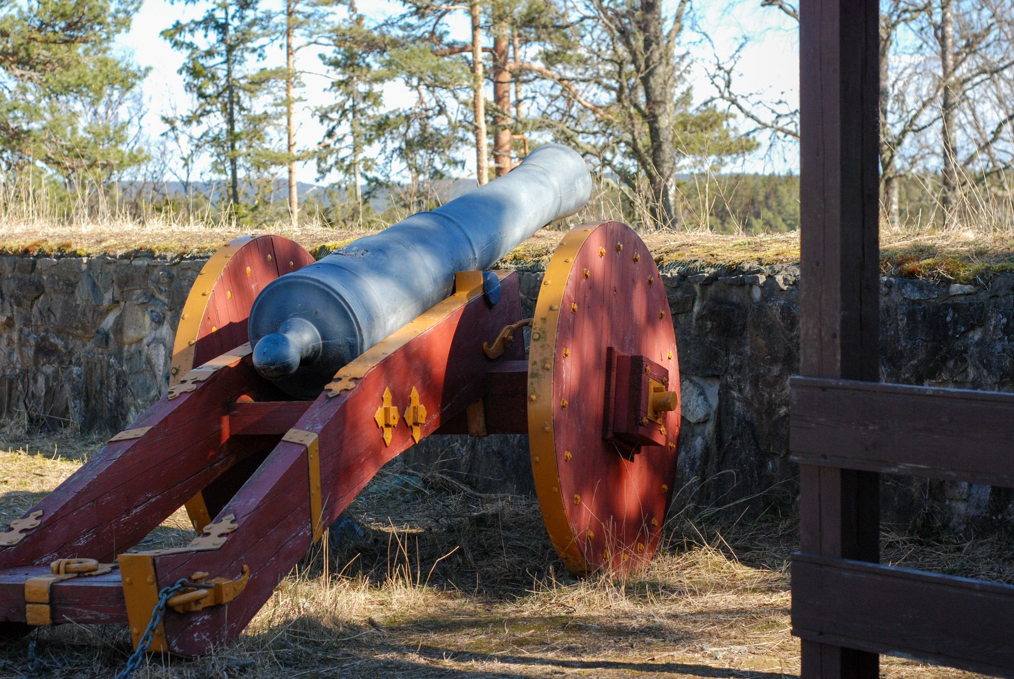 kanon på fortet