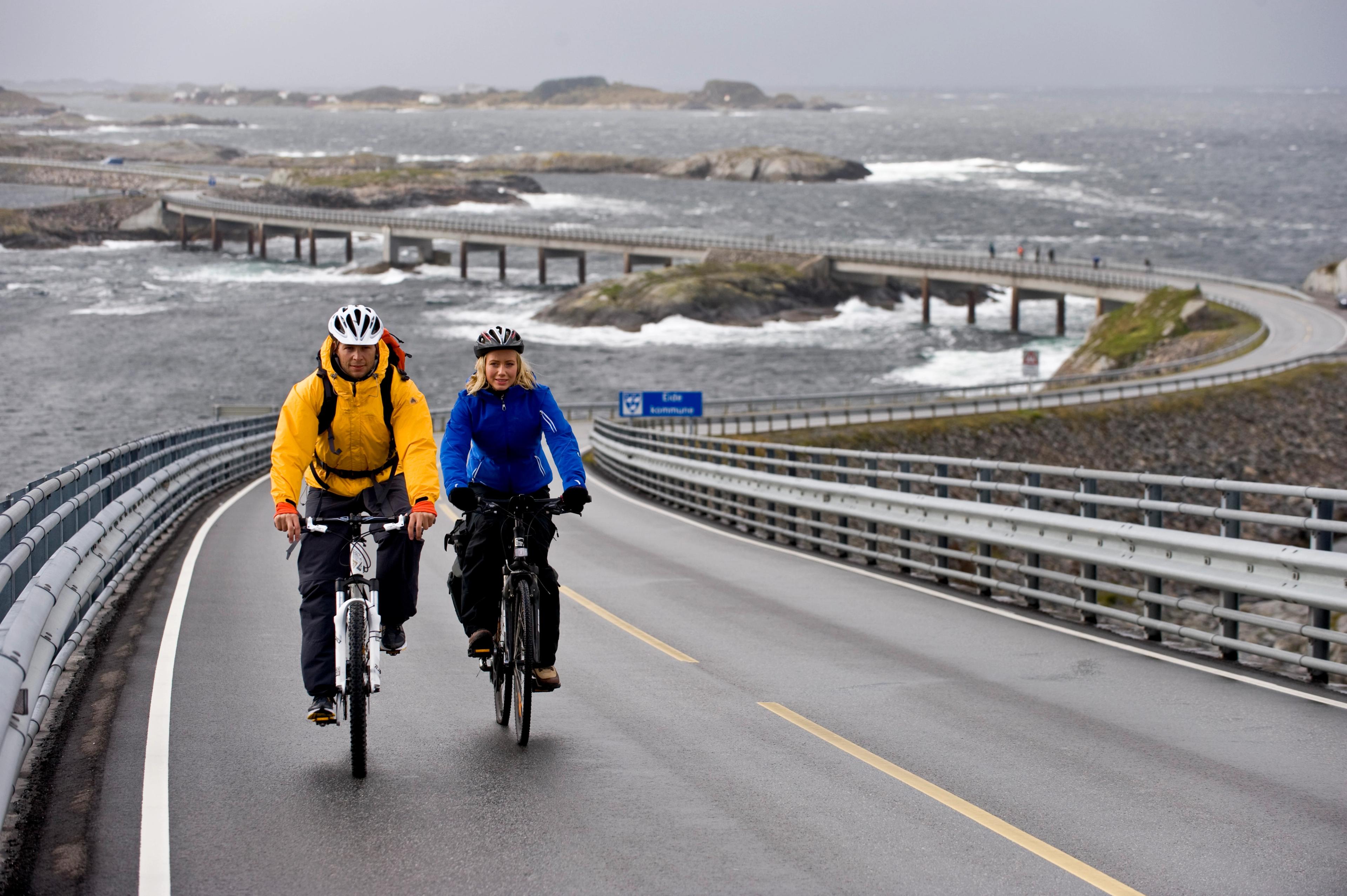 National bicycle route nr 1 Kristiansund - Ålesund