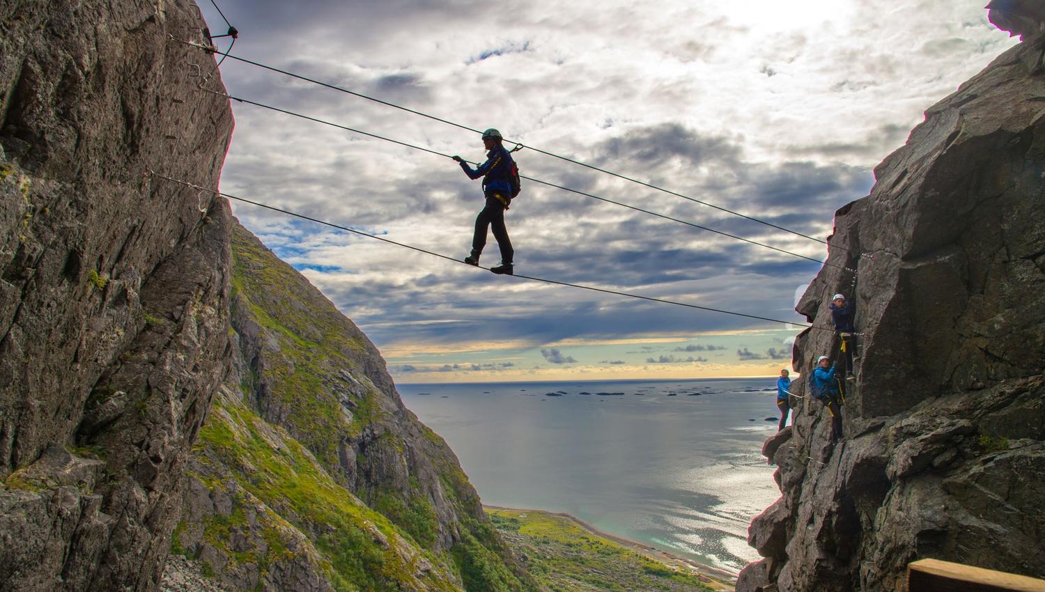 Ravnfloget Via Ferrata