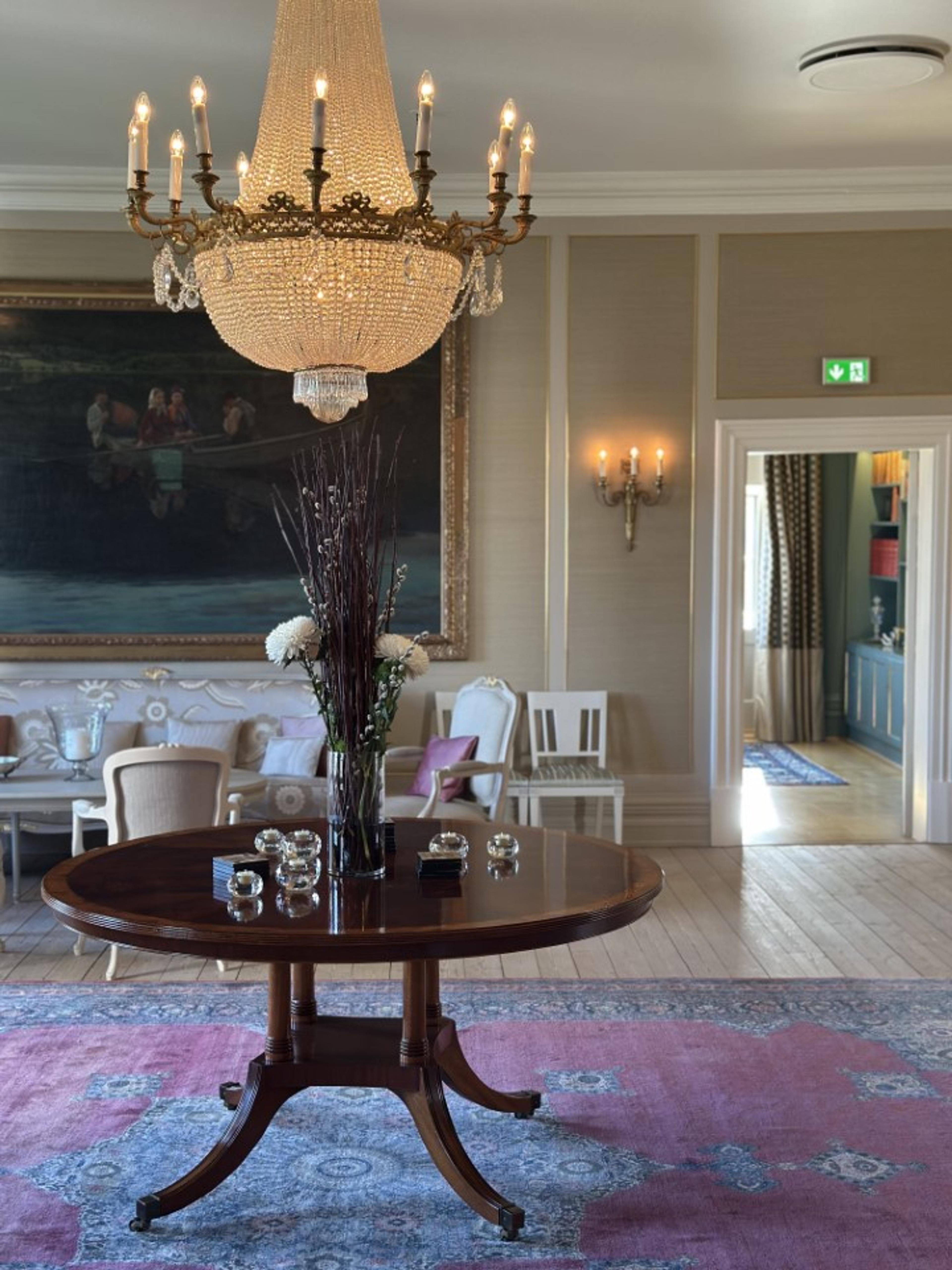 Interiør - Borregaard Hovedga°rd