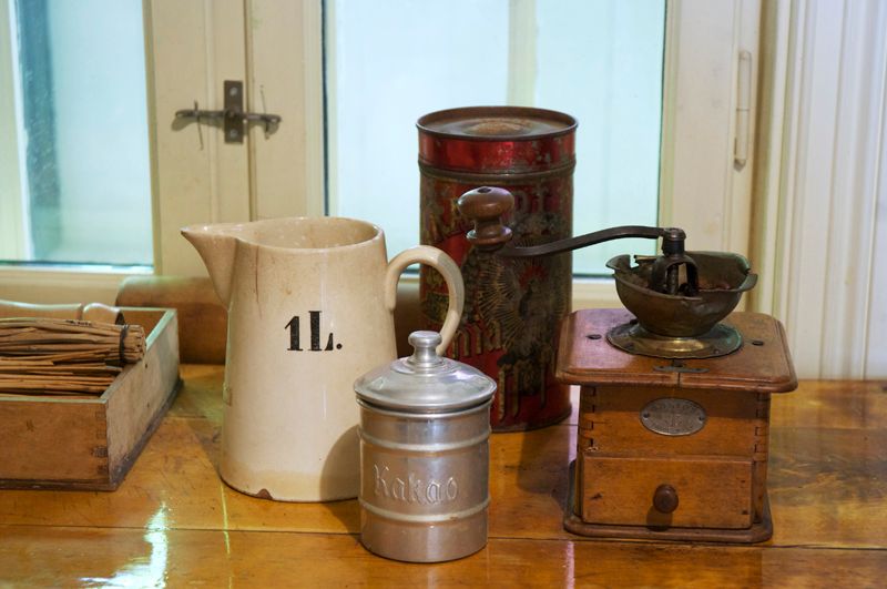 Kitchen items. Arbeidermuseet in Oslo