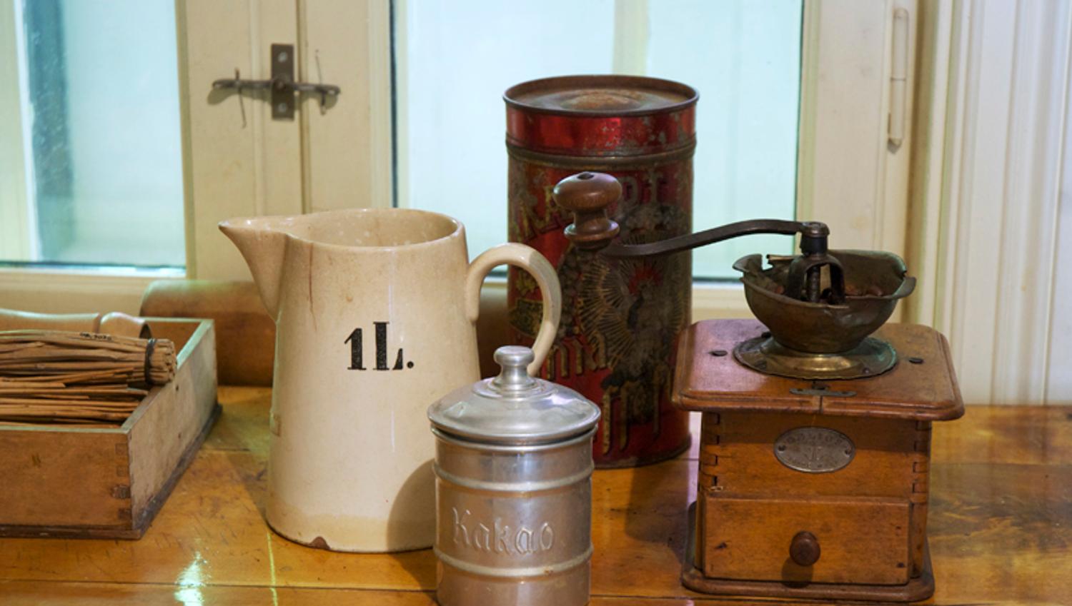 Kitchen items. Arbeidermuseet in Oslo