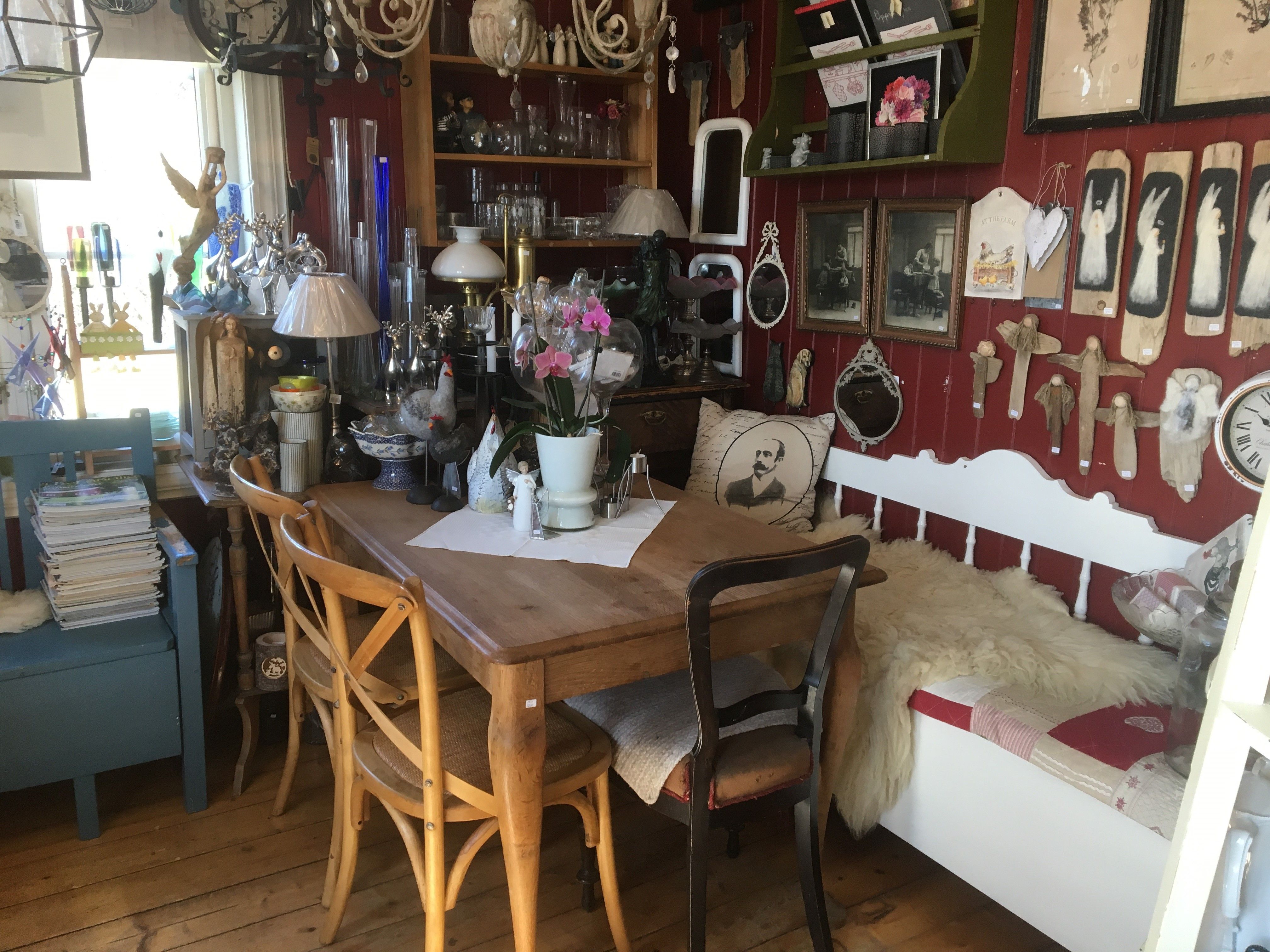 Bilde fra Cafeen på Møllerens hus