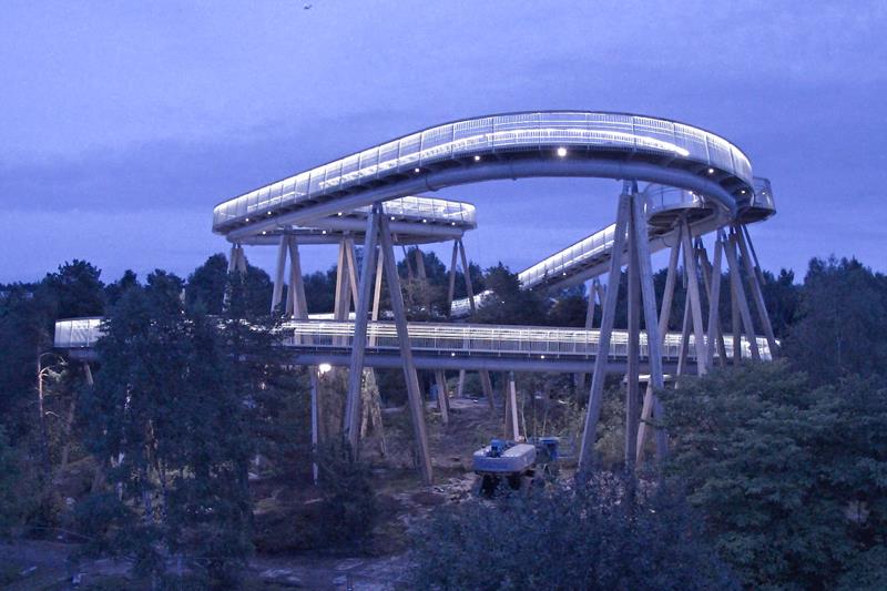 stovnertårnet i blåtimen