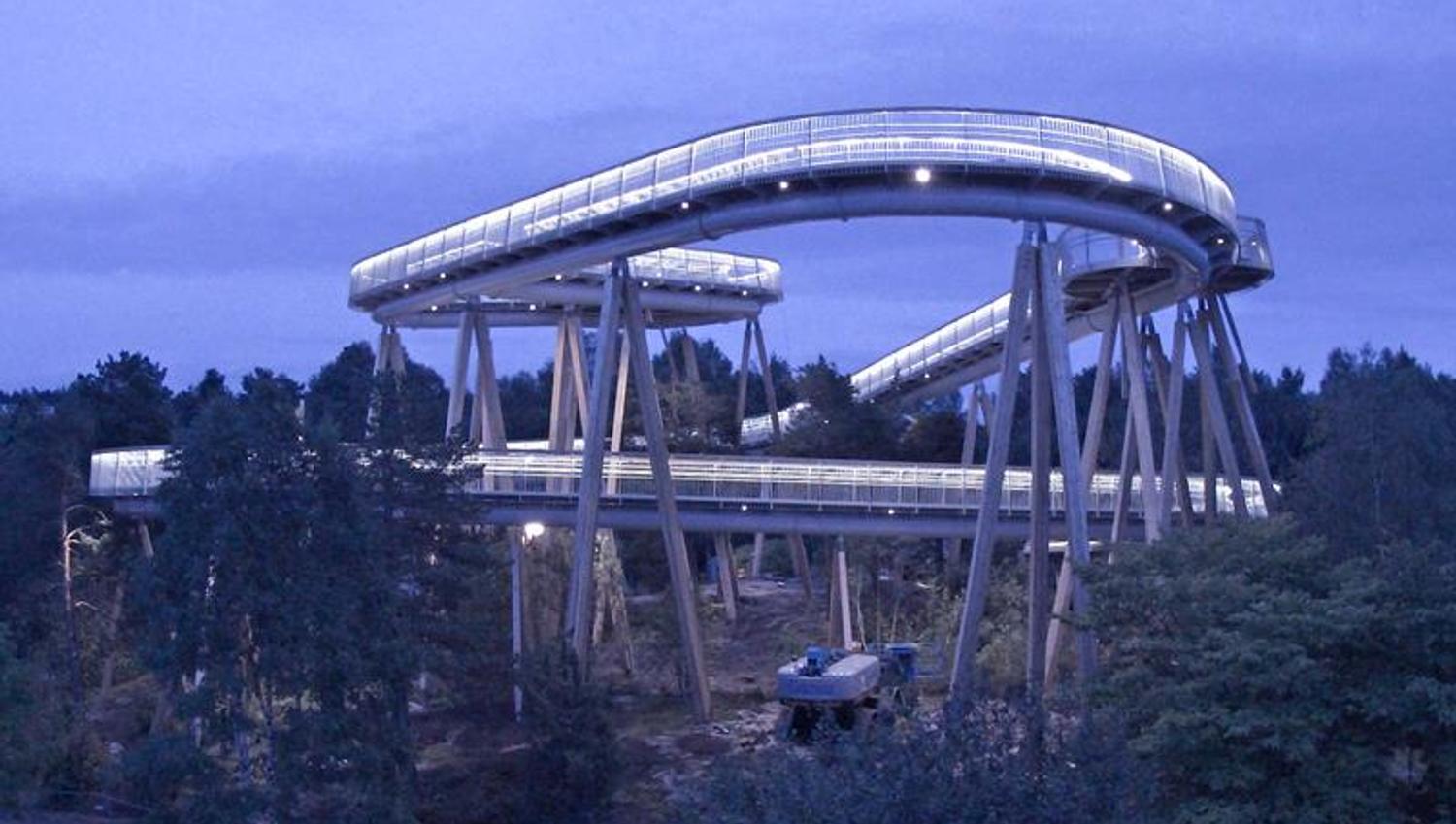 stovnertårnet i blåtimen
