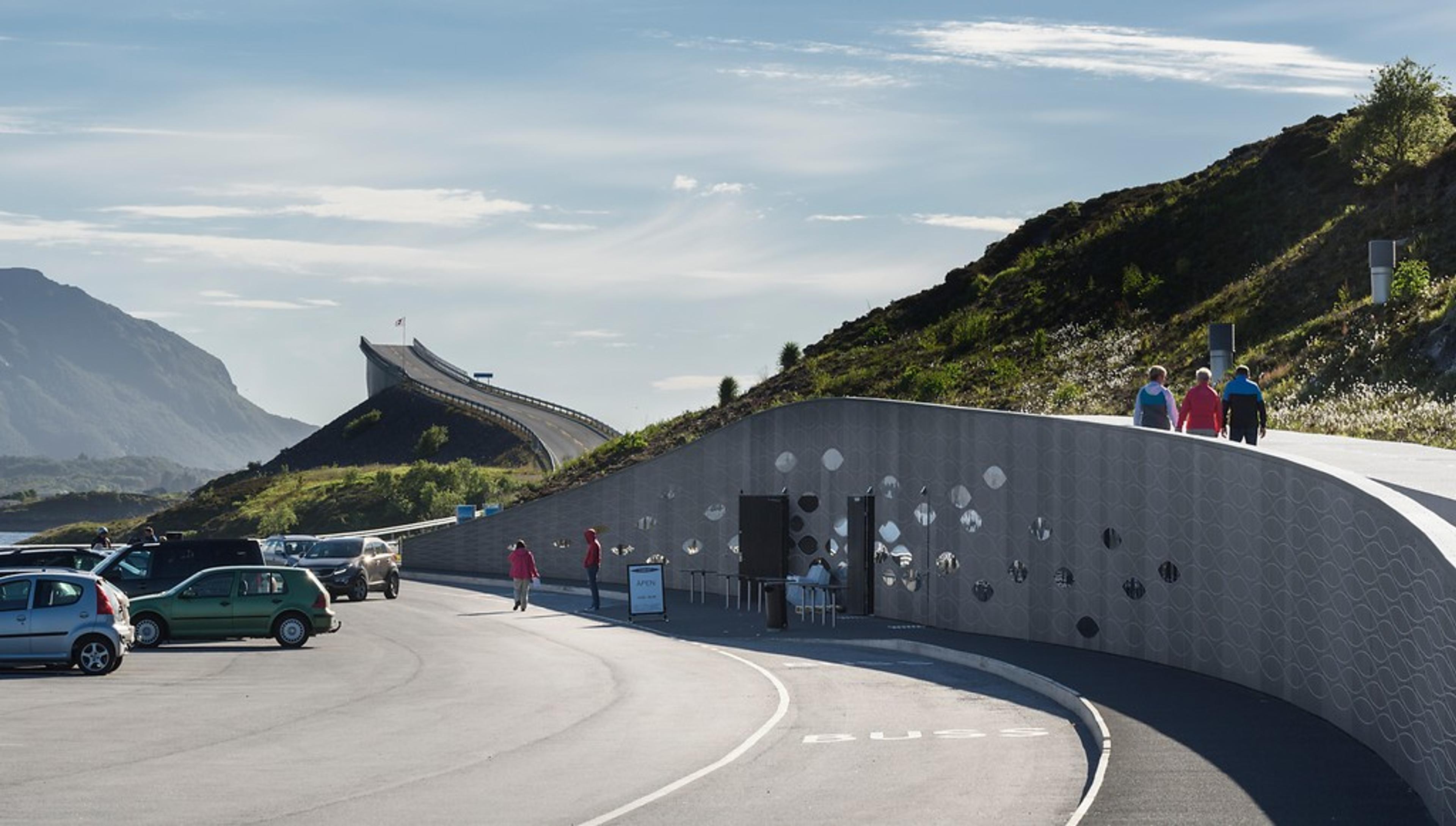 The Atlantic Road - walking path