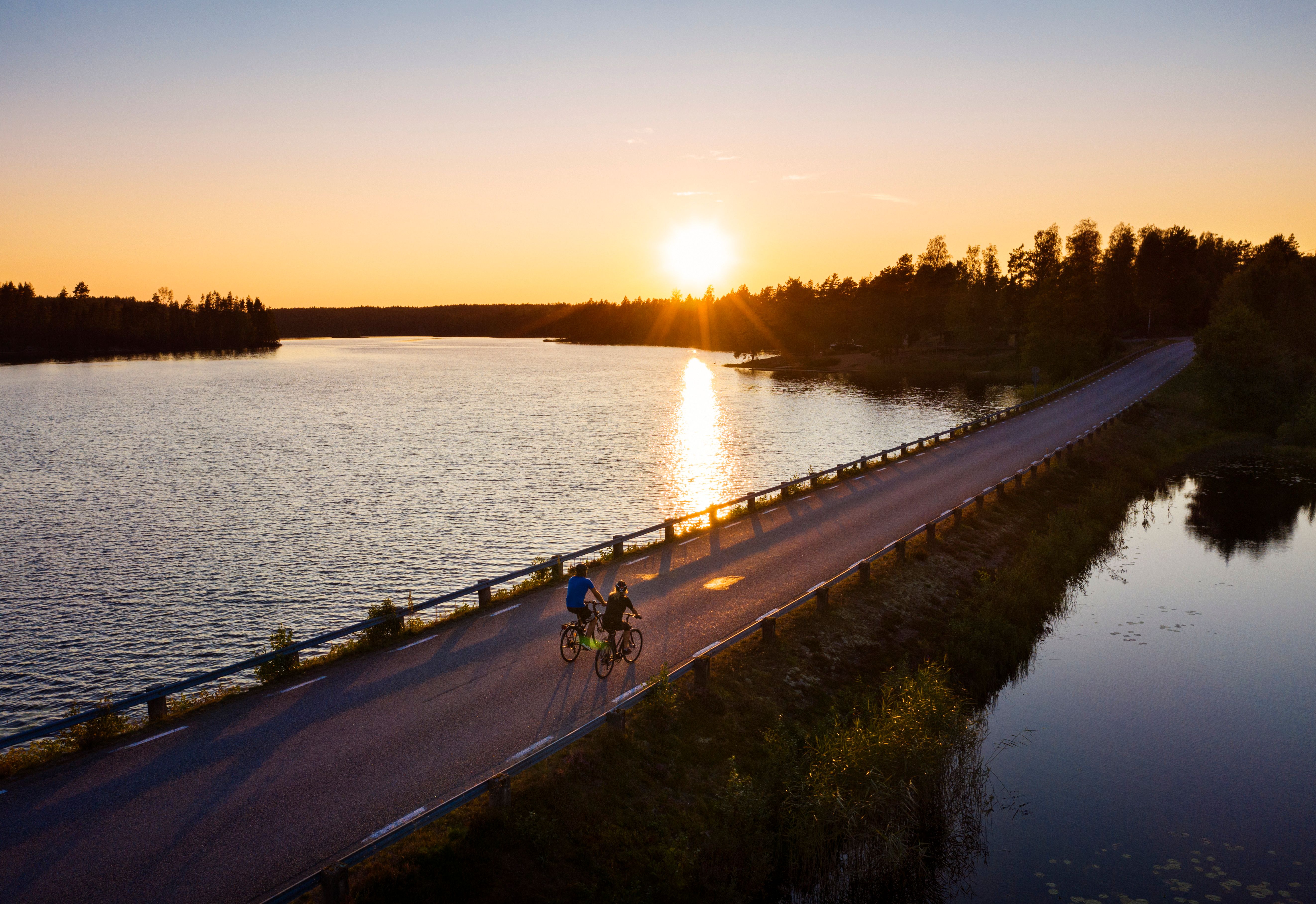 Roger Borgelid_VisitVarmland Cykel Borgvik-Sjo¨va¨g Drone