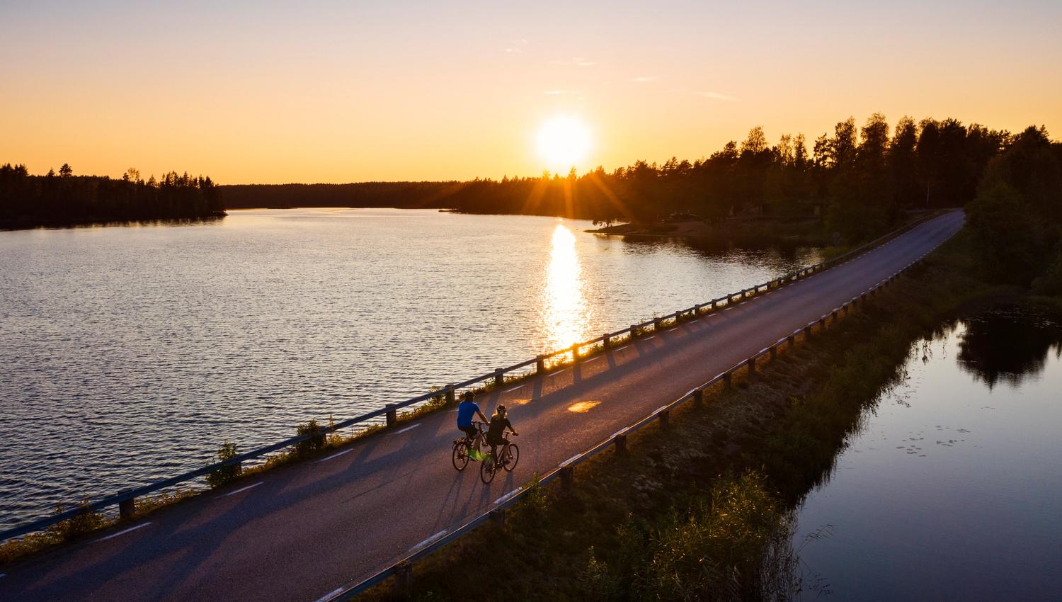 Roger Borgelid_VisitVarmland Cykel Borgvik-Sjo¨va¨g Drone