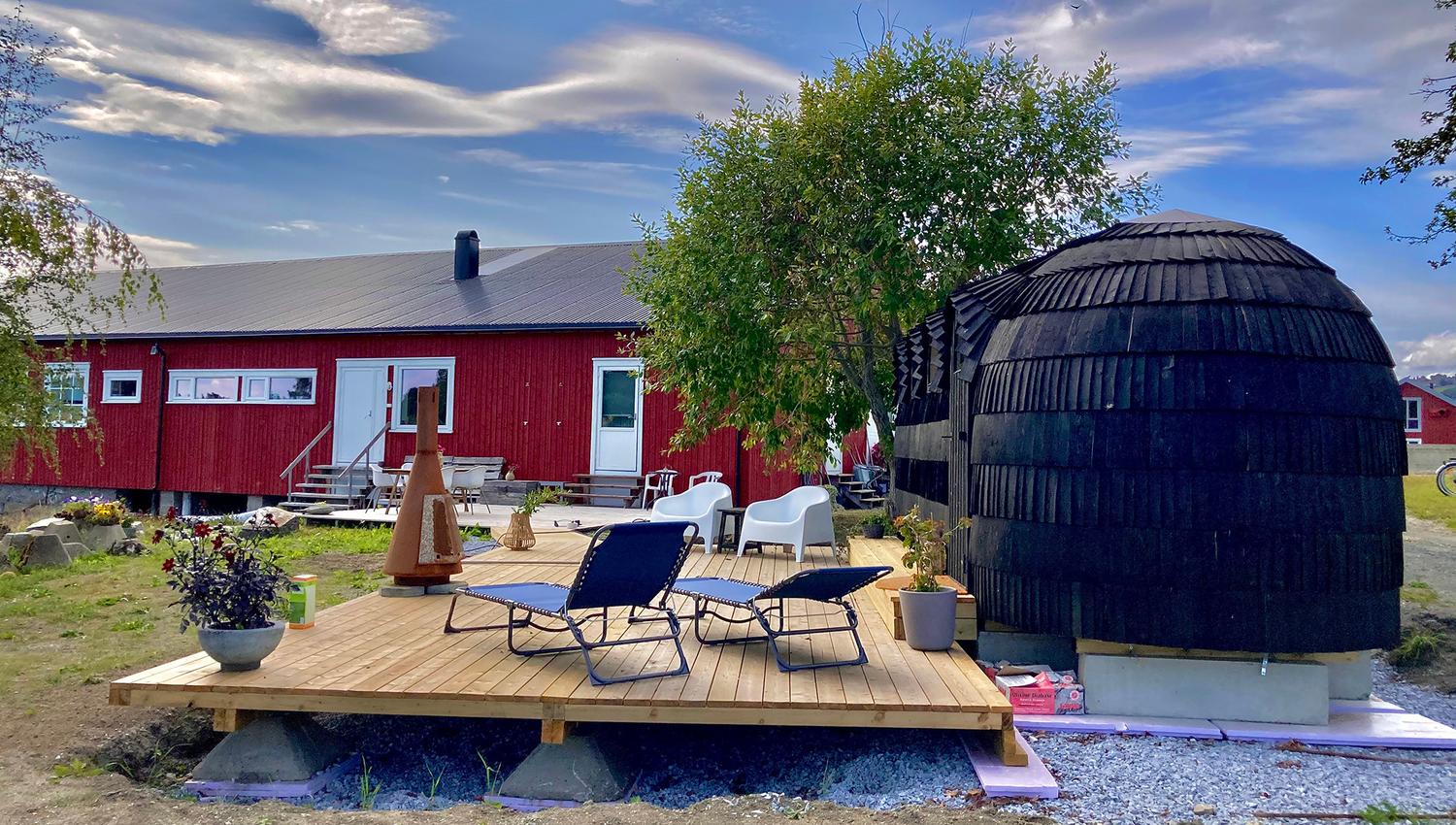 Saga Sauna på Inderøy.