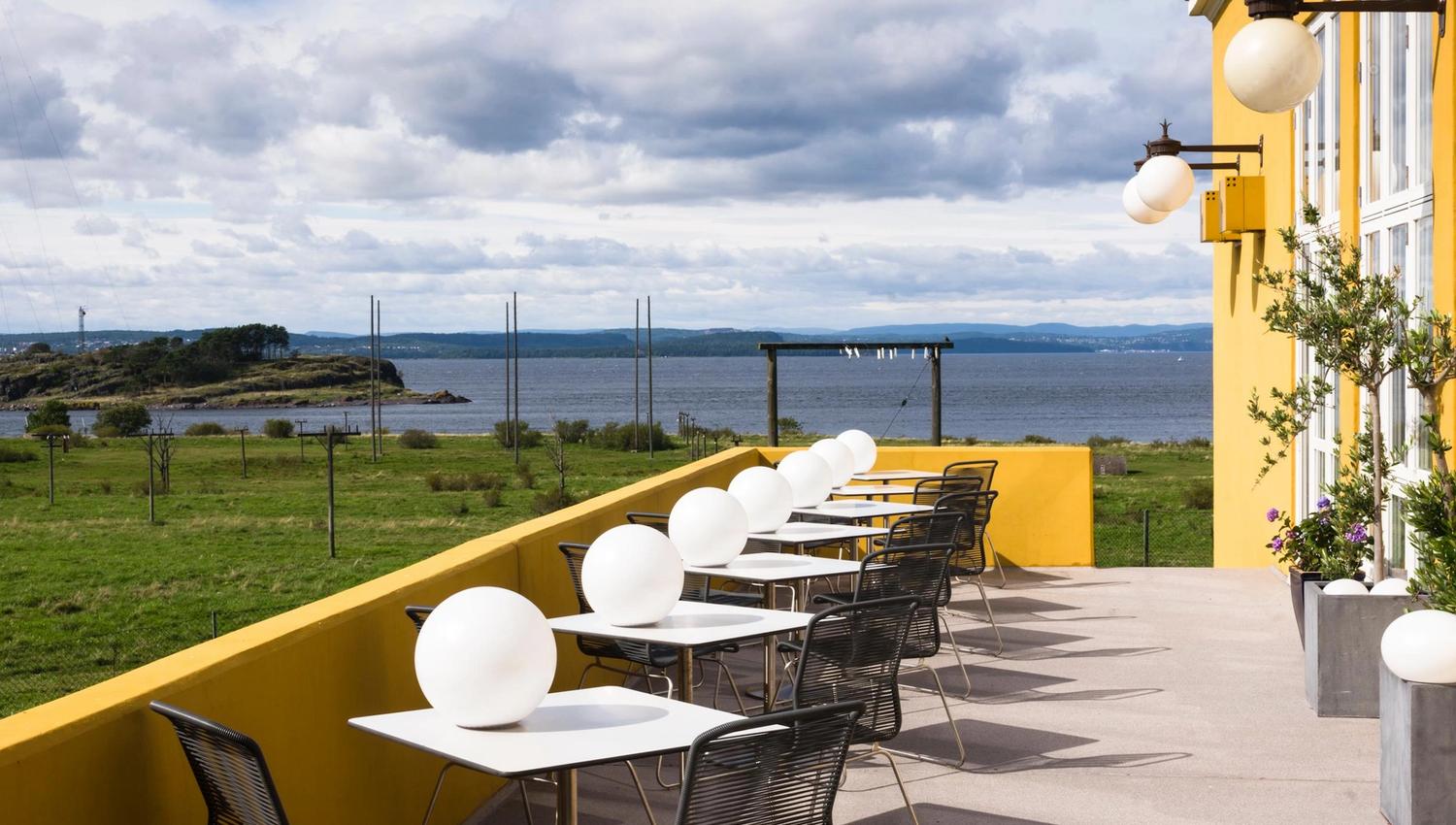 Uteservering hotellet