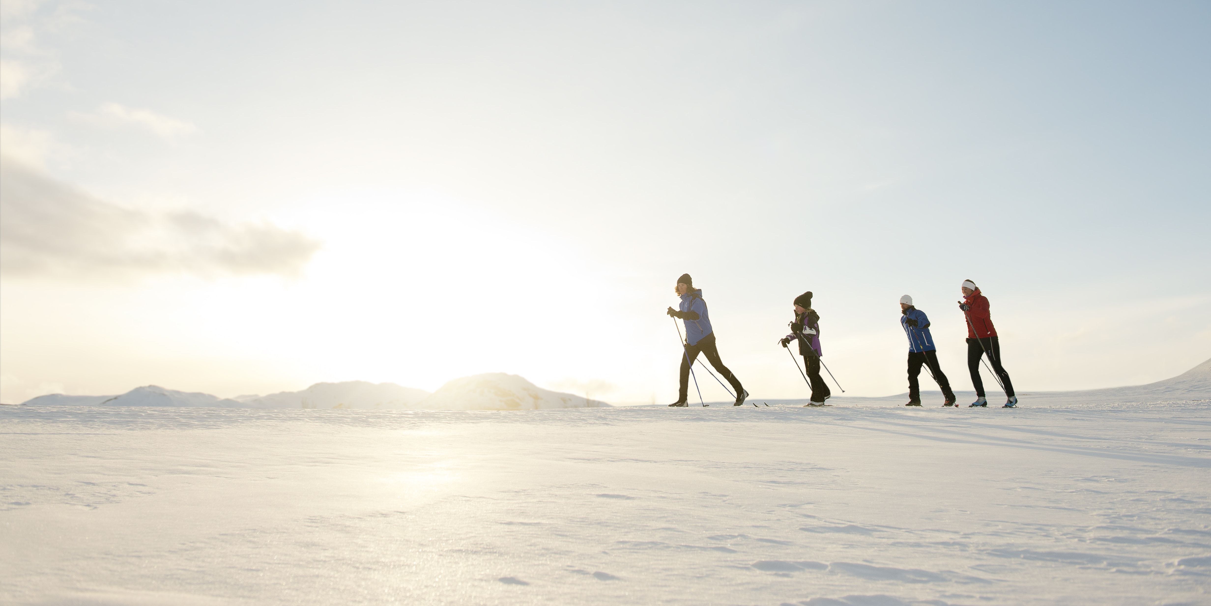 Forsidebilde langrennsbrosjyre Hallingdal