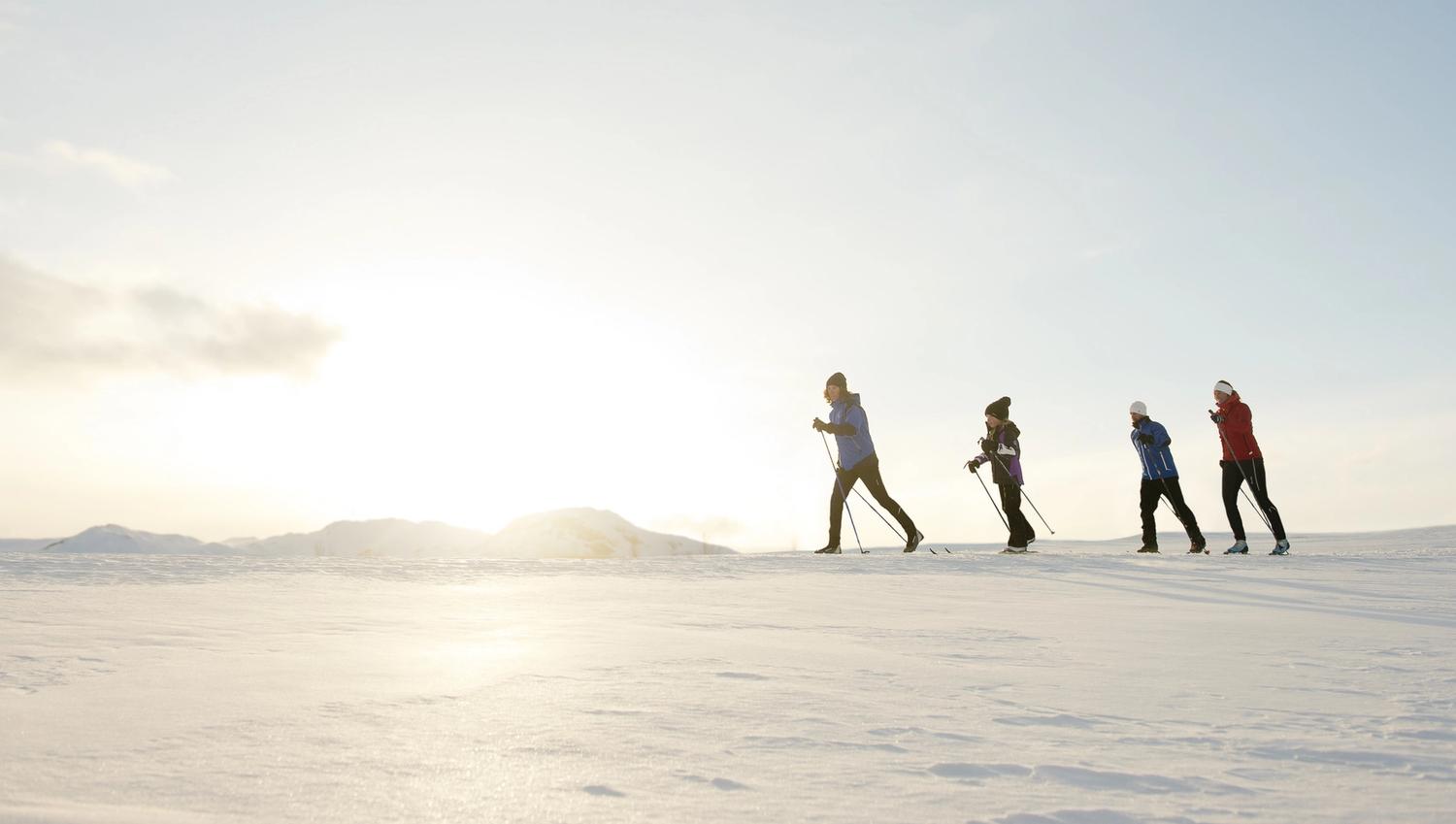 Forsidebilde langrennsbrosjyre Hallingdal