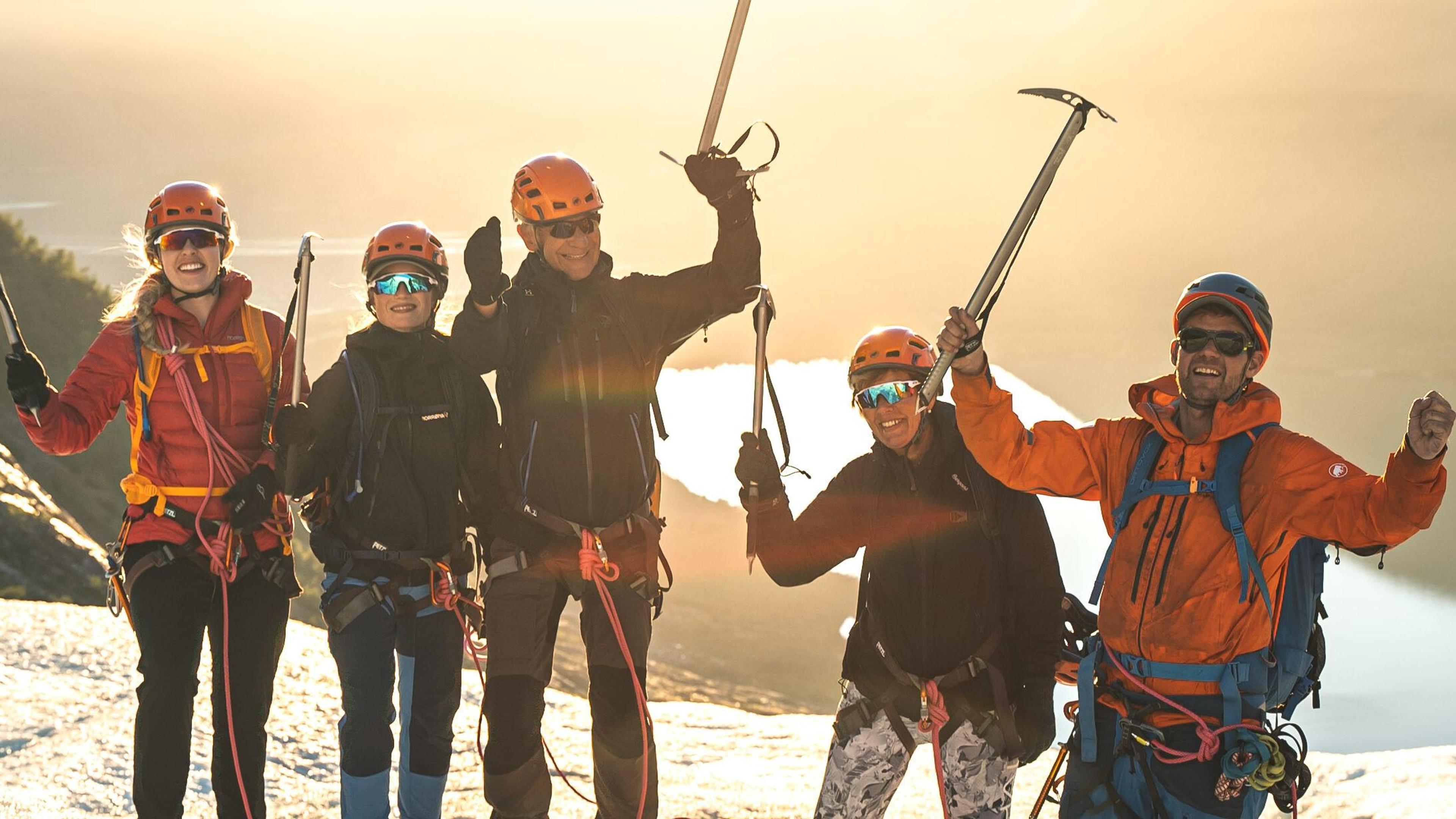 Brevandring på Svartisen