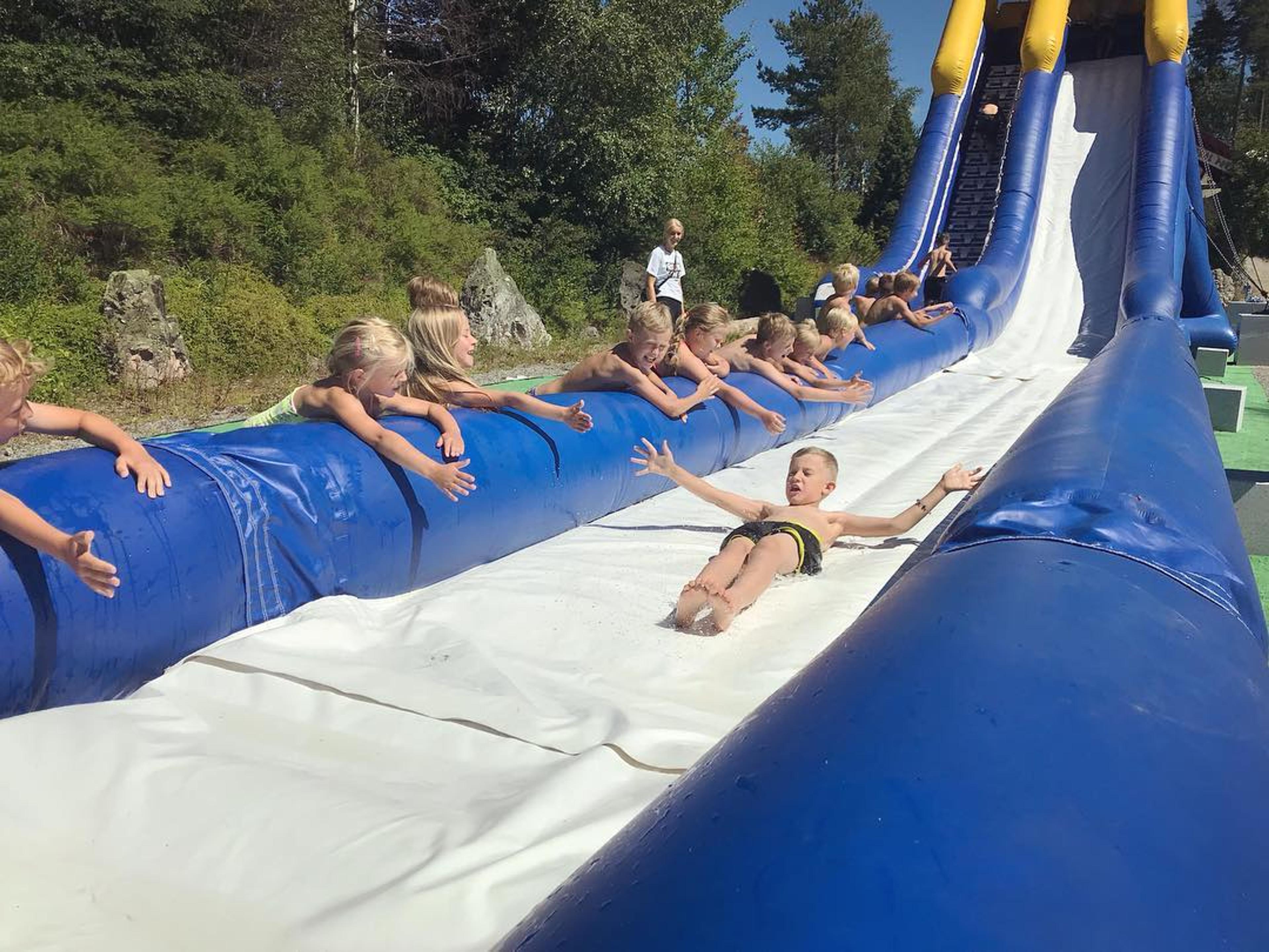 Uteaktiviteter i Mineralparken