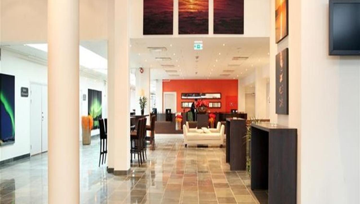 Front desk area Scandic Alta