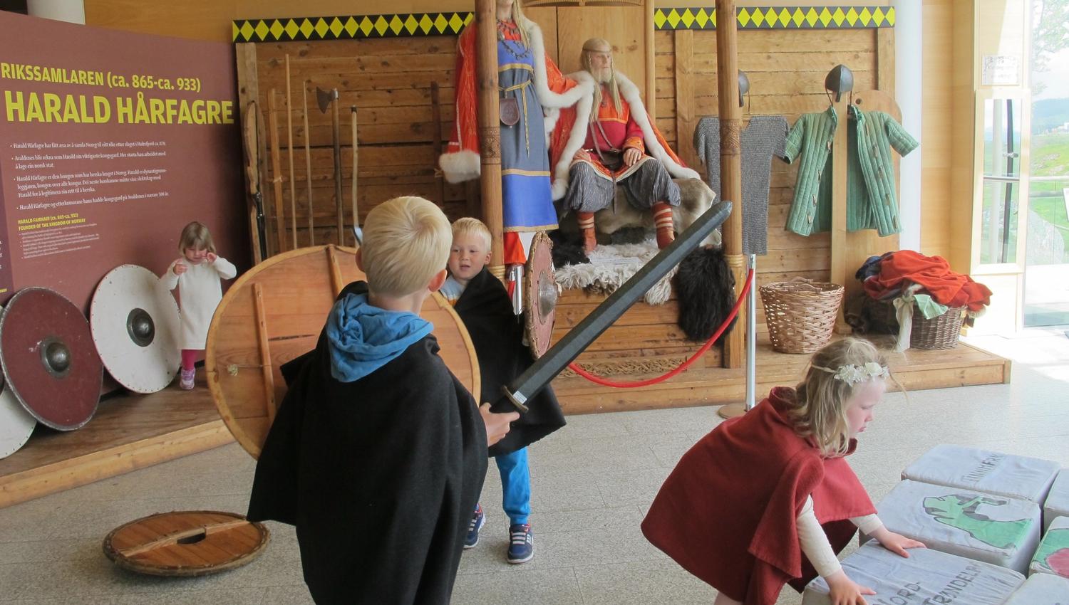 Children at Nordvegen History Centre