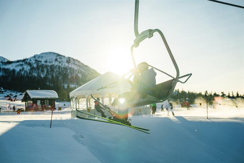skiheisen på Rauland skisenter
