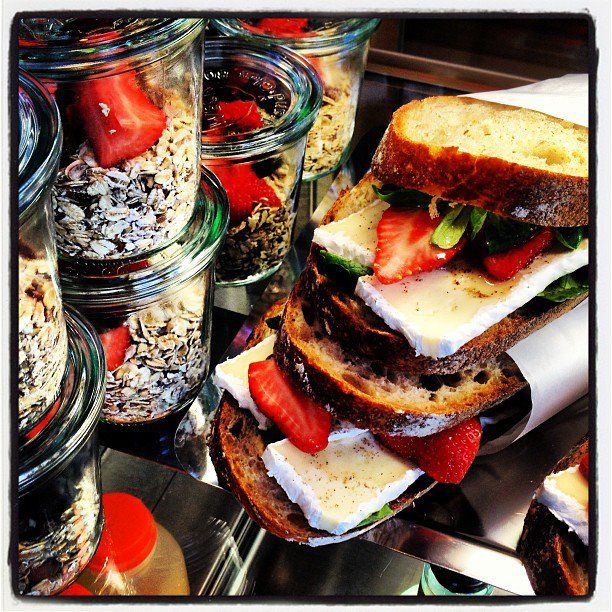 various types of food