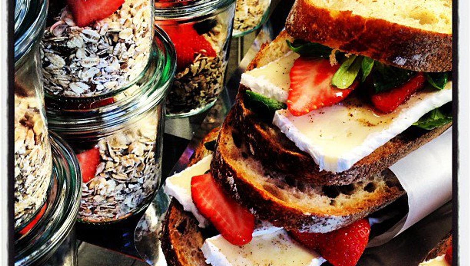 various types of food