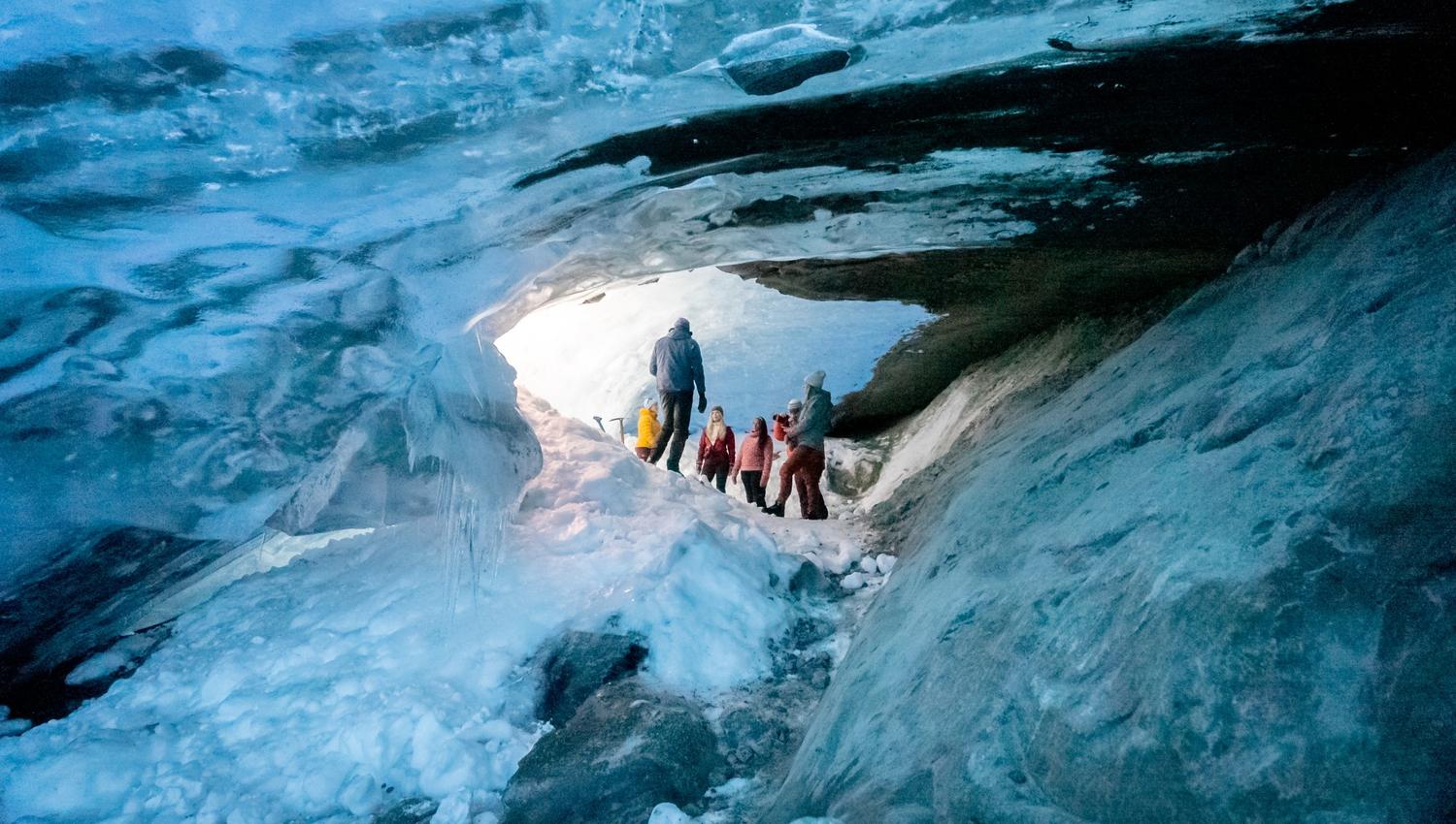 Blåis grottetur, Nigardsbreen