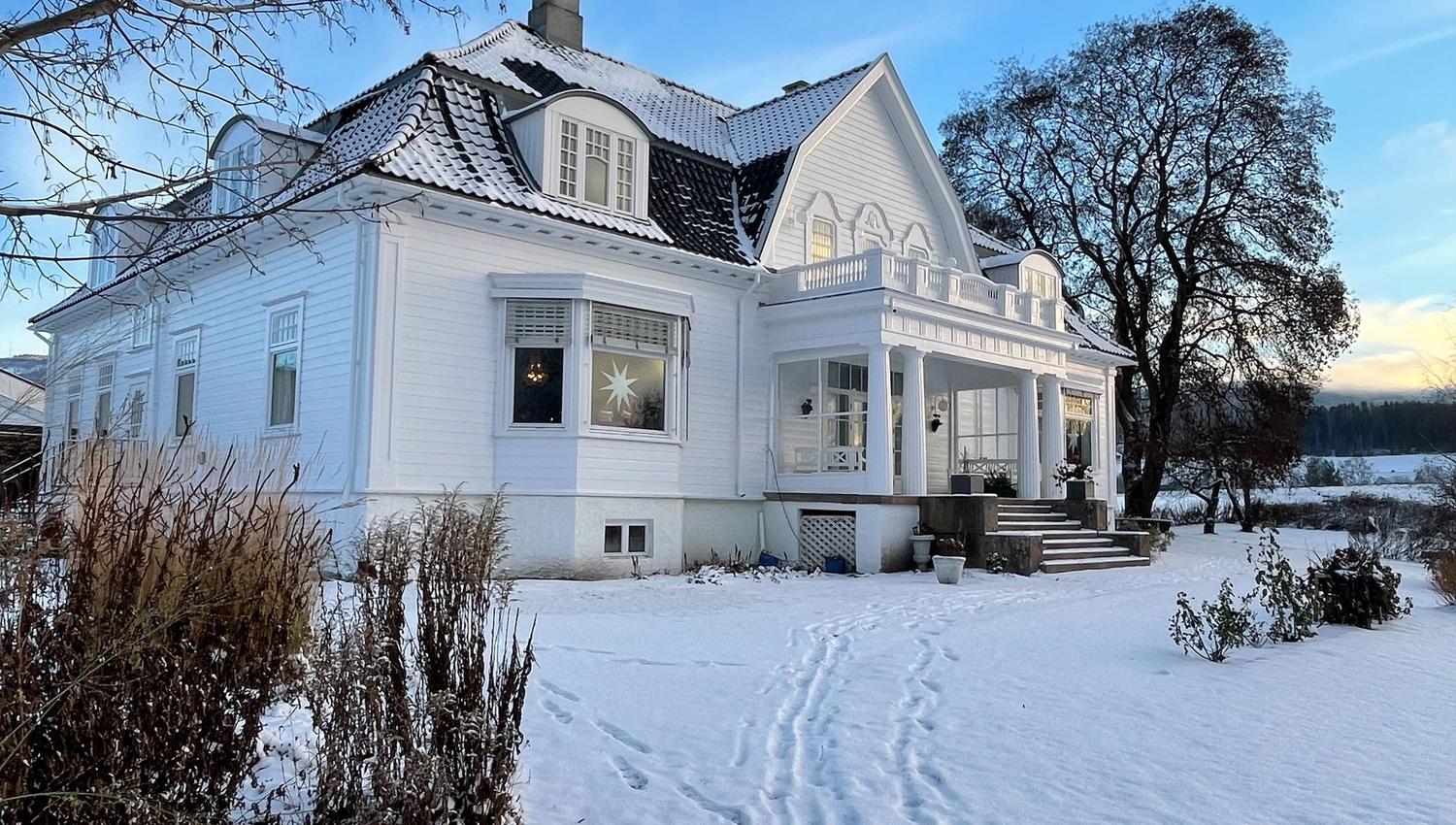 Thorbjørnrud Hotell i vinterprakt