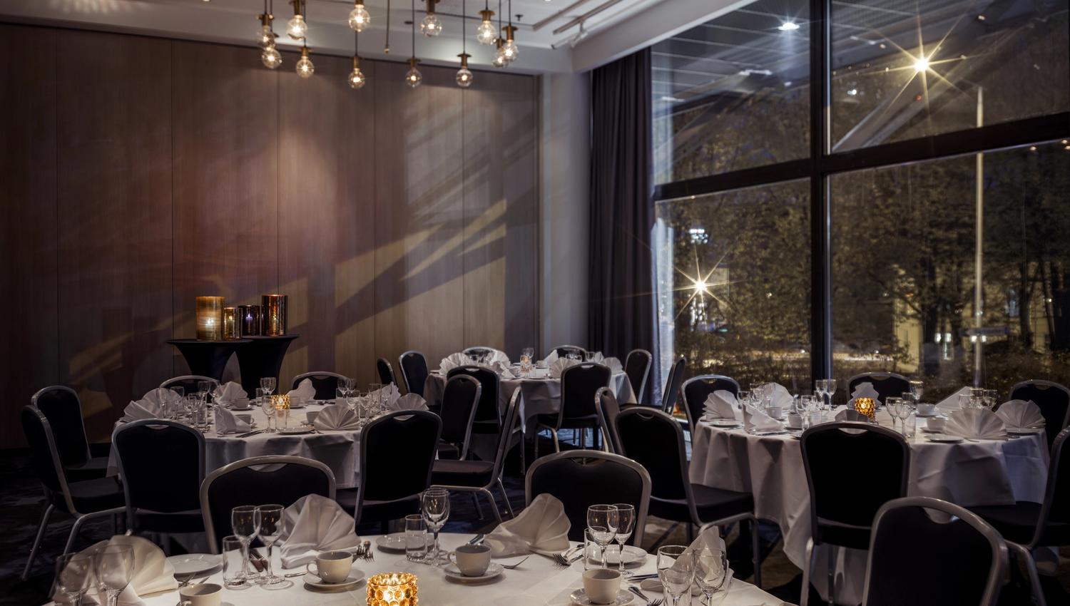 Banquet på hotellet