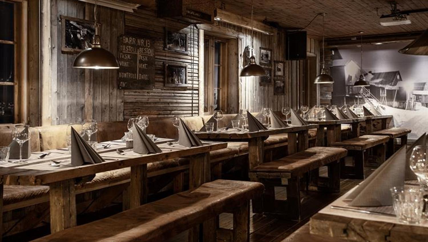 Tables ready for guests