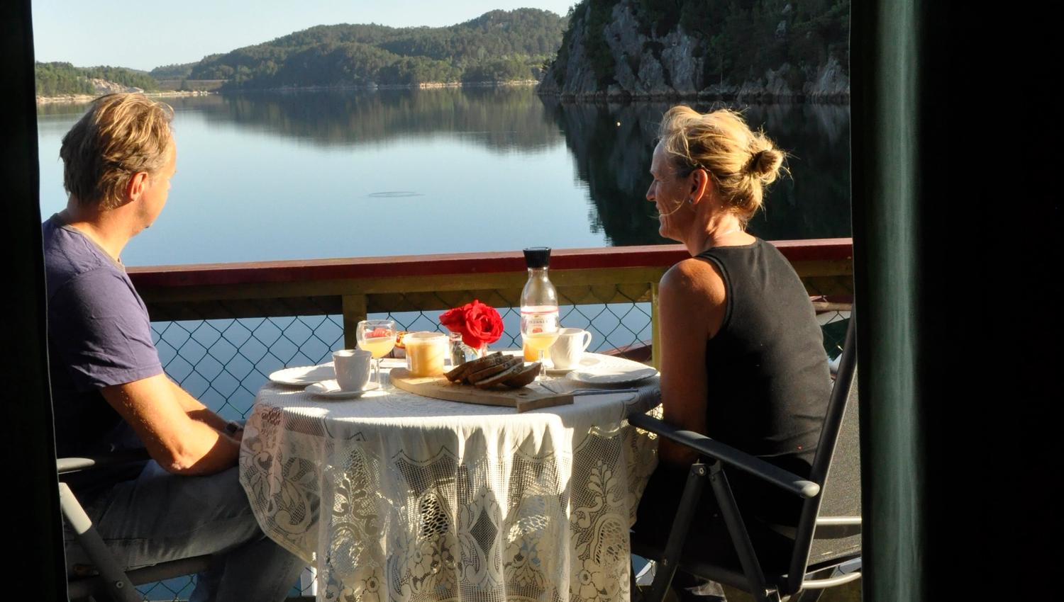 Frokost ute
