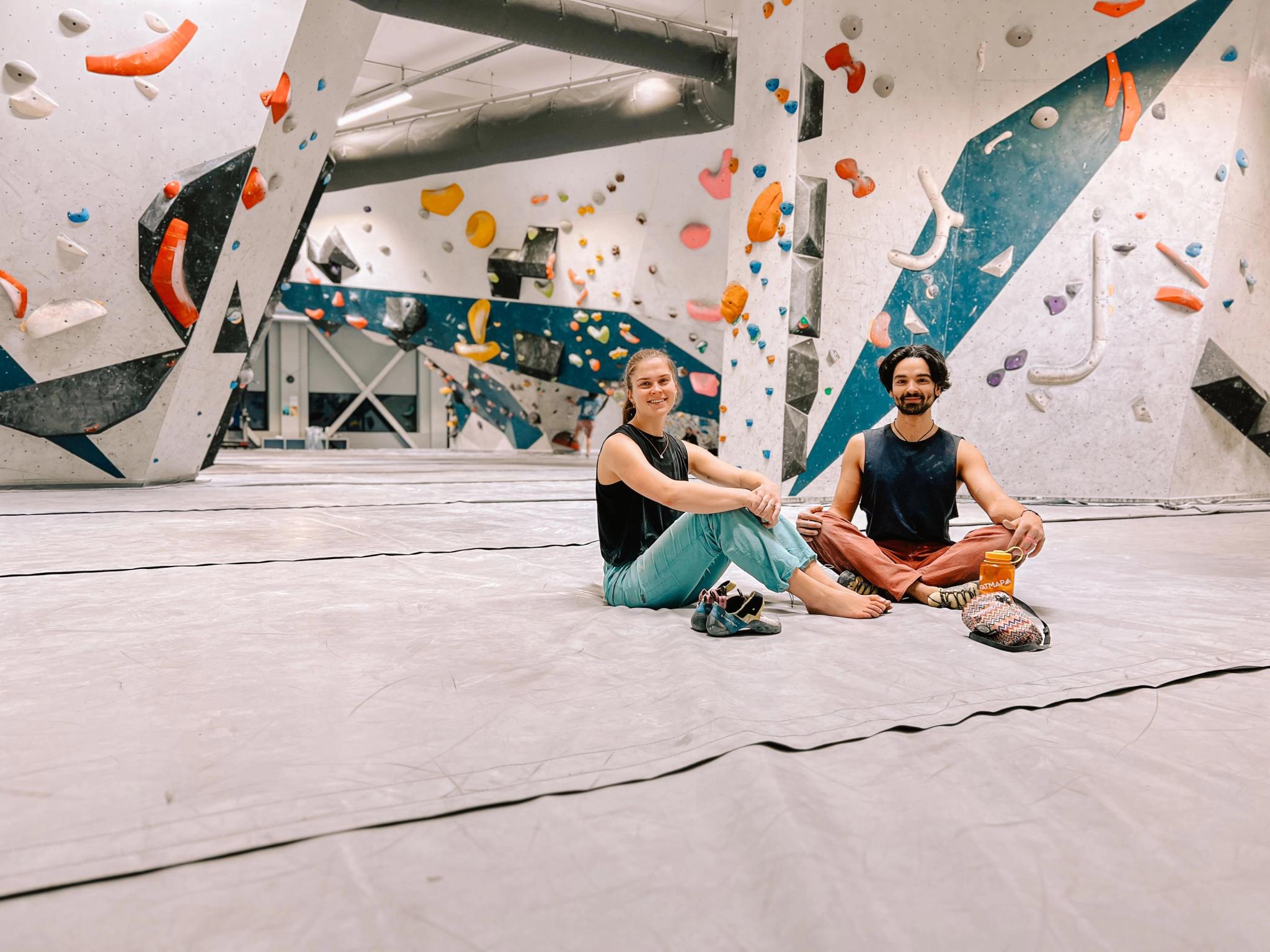 Mørkvedhallen Klatresenter: klatring med autobelay