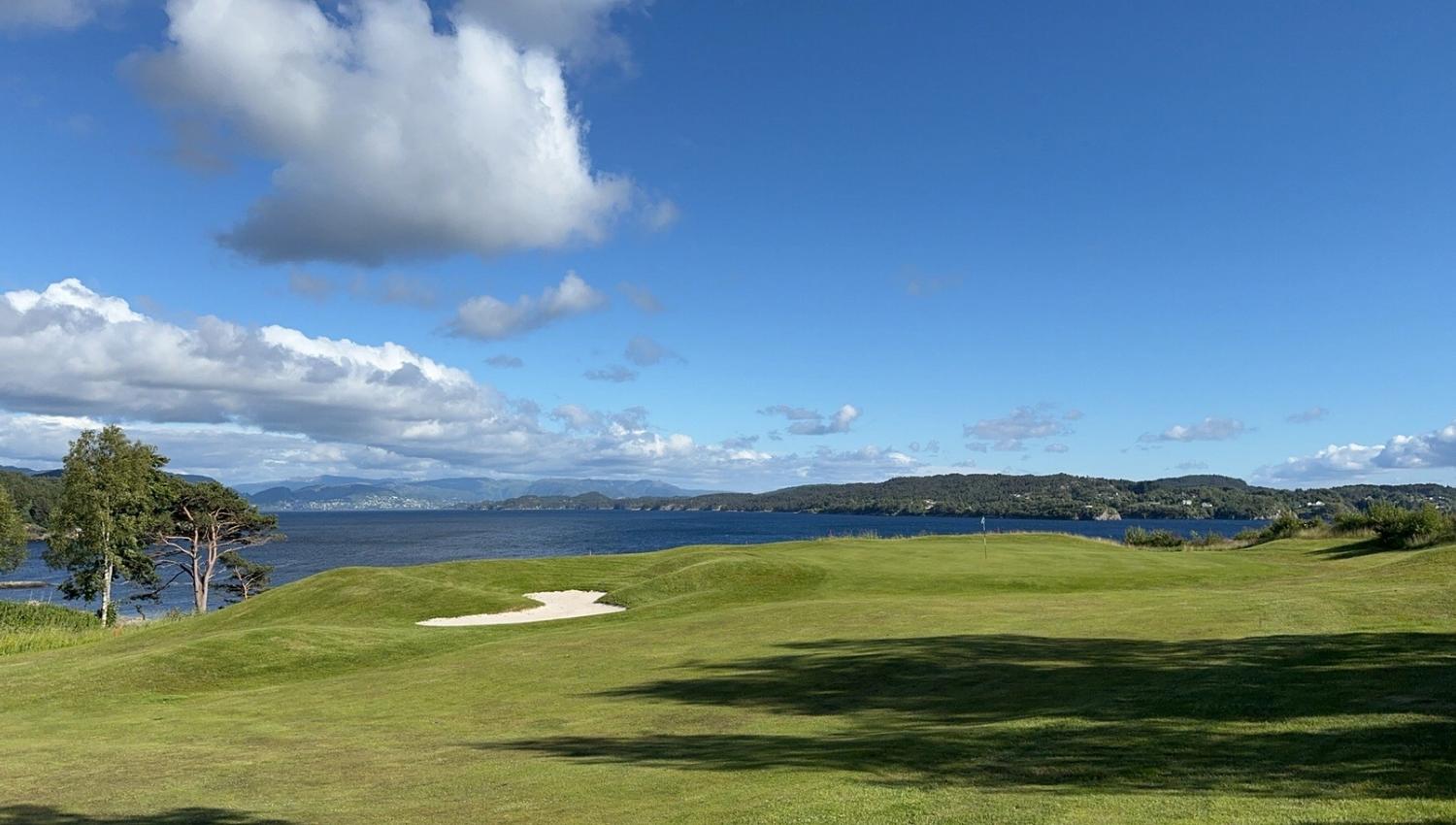 Loch 17 Meland Golf