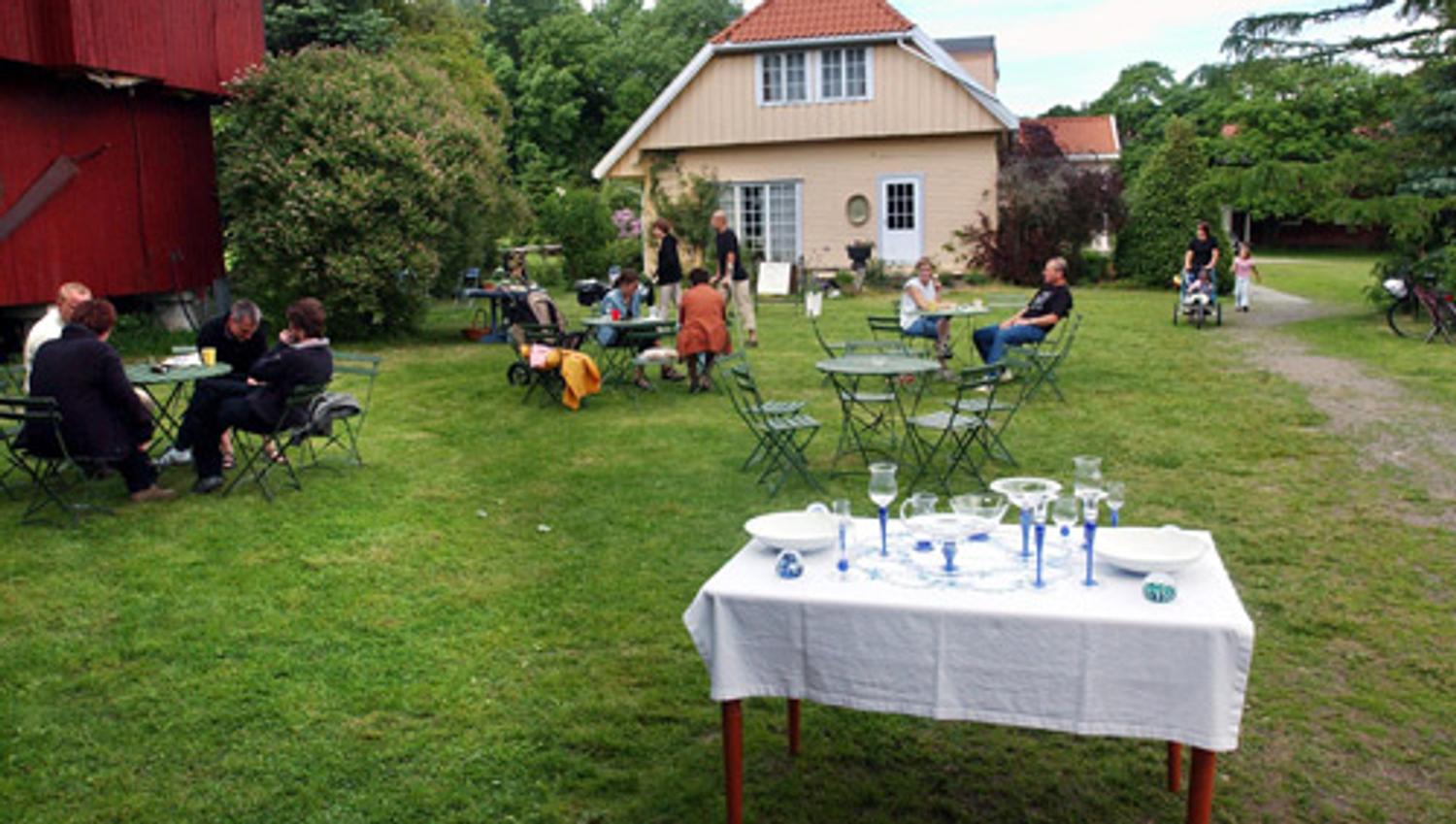 Ute på Røed gård