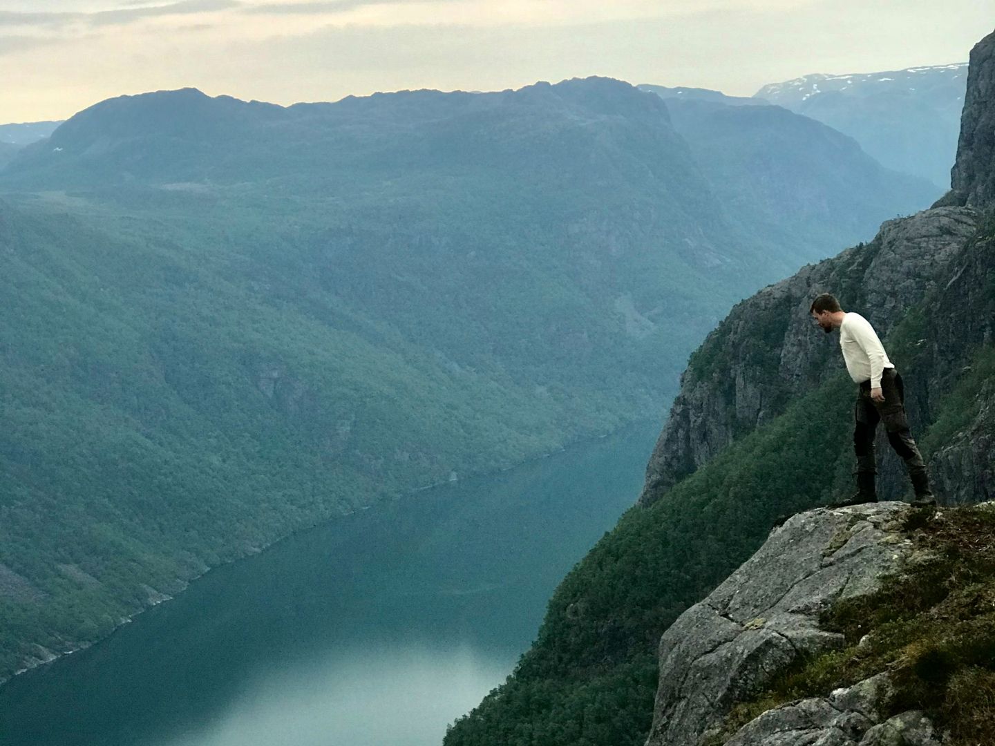 Watch out for the steep cliffs