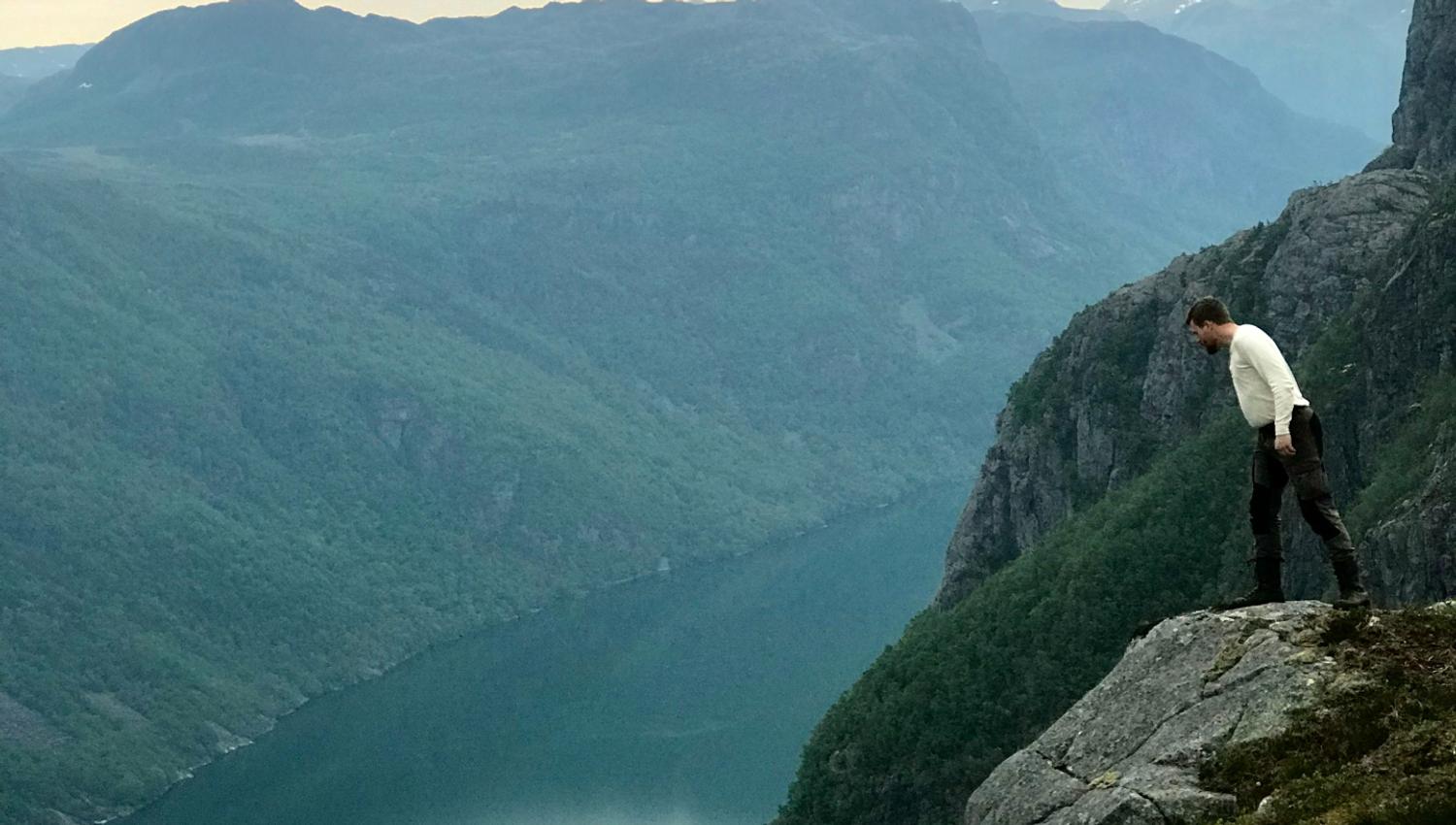 Watch out for the steep cliffs
