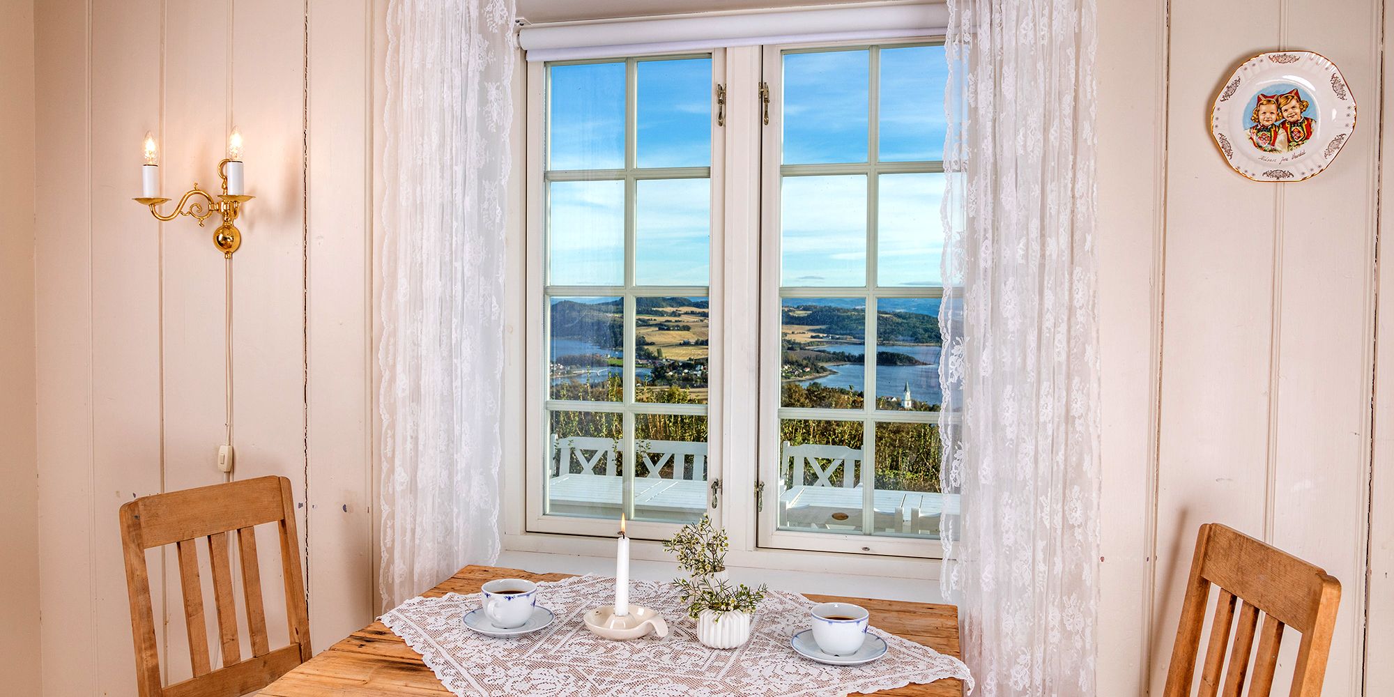 Husfrua gårdshotell - member of the GOlden Road,Inderøy - great view out of the window