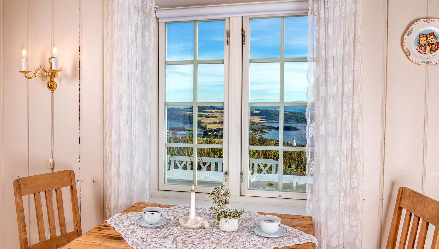 Husfrua gårdshotell - member of the GOlden Road,Inderøy - great view out of the window