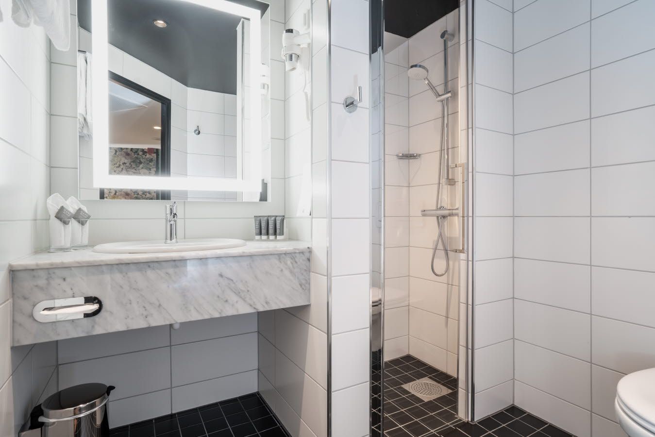 bathroom with shower