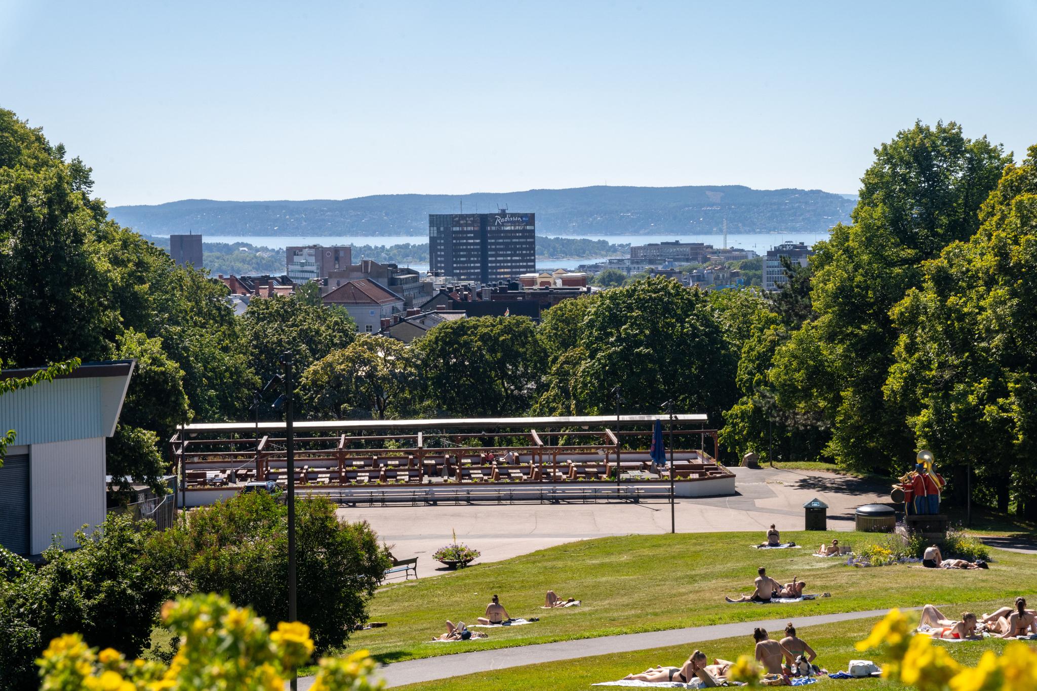 Great views of the city.