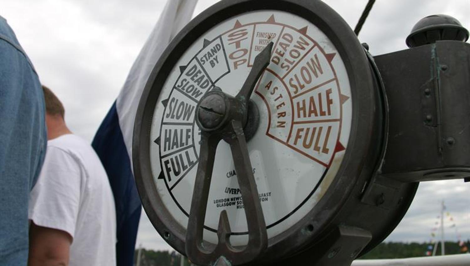 Detail of the whaleboat Southern Actor
