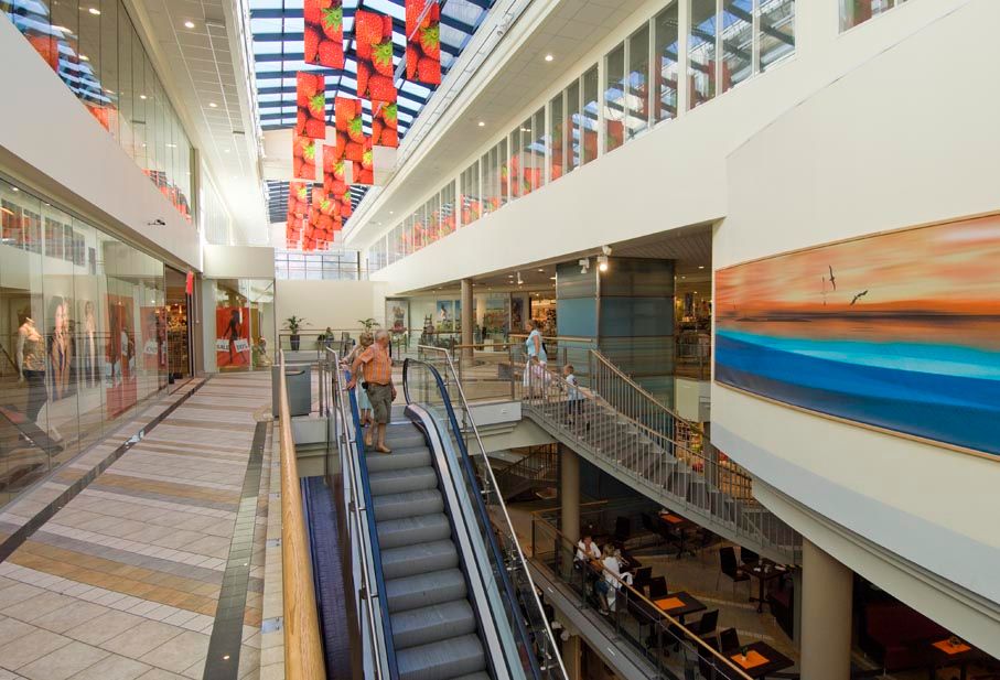 rulletrapp i ALTI shoppingsenter Arendal
