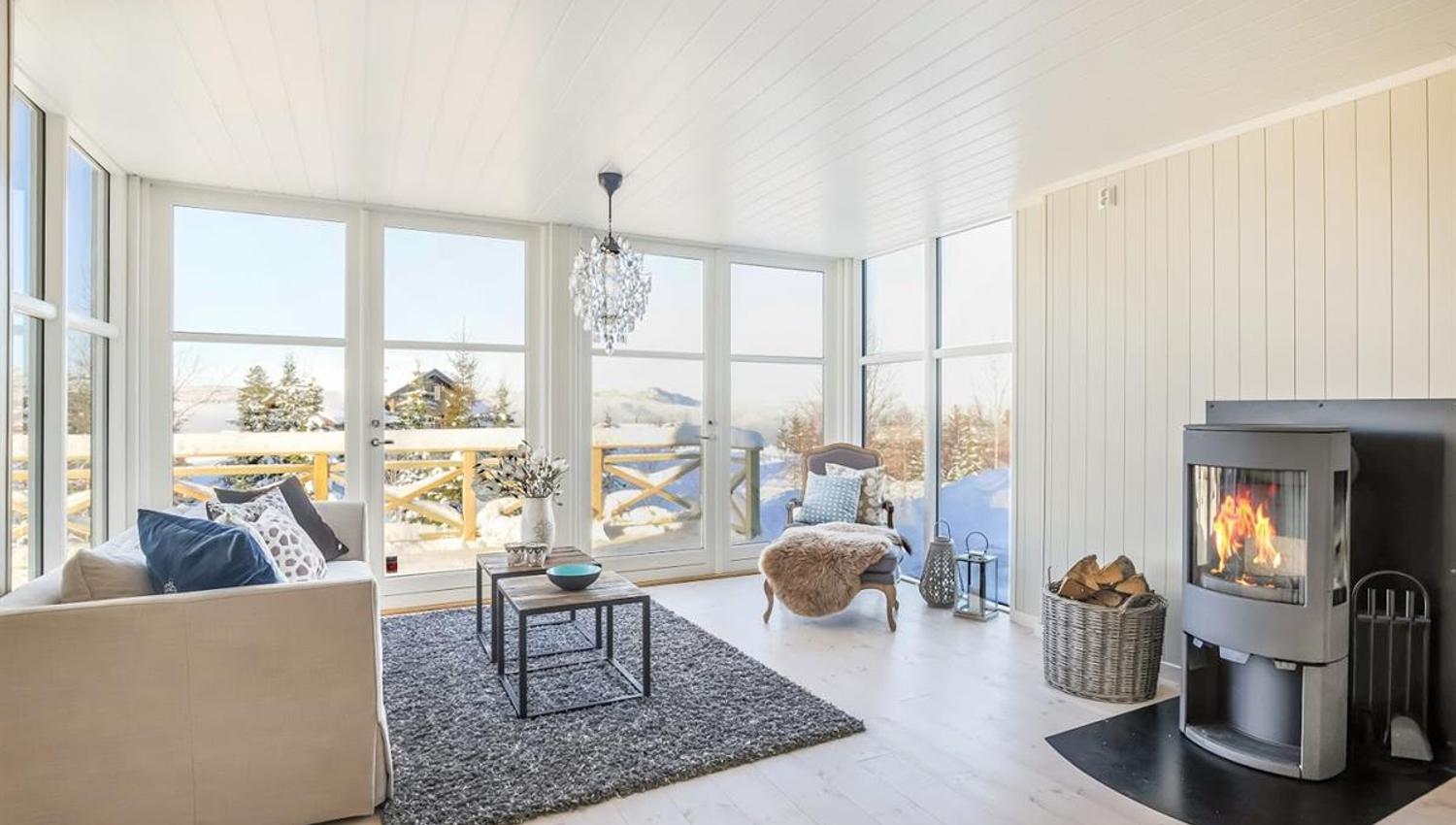 Villa Heidi stue i andre etasje