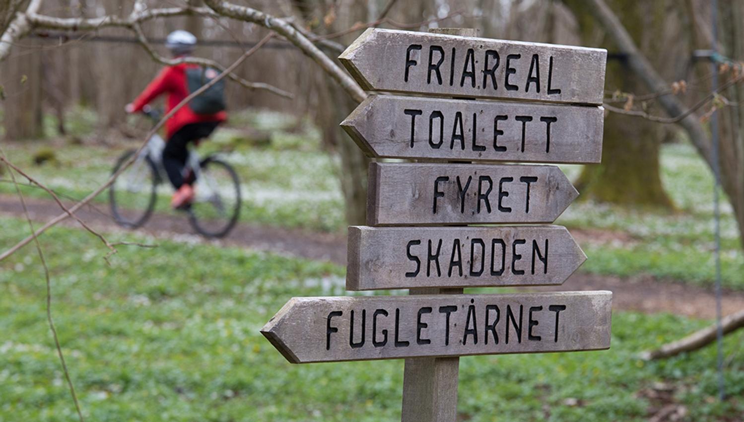 Skilt på Jomfruland