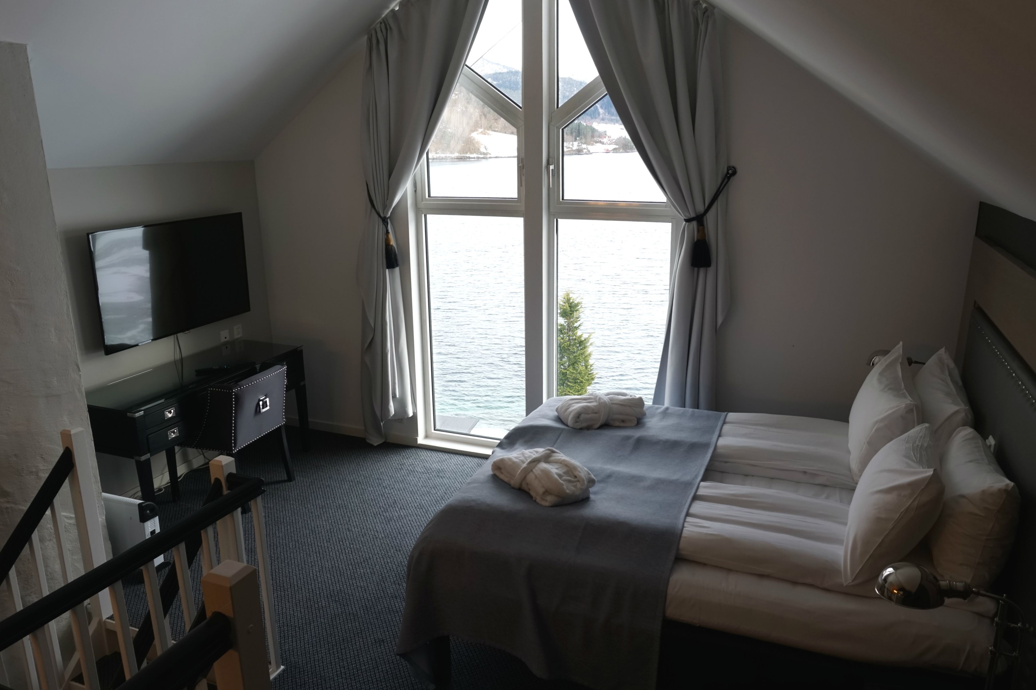 rom på toppen av Brakanes Hotel