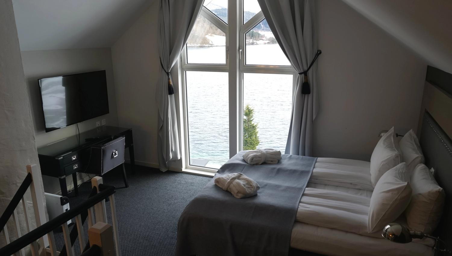 rom på toppen av Brakanes Hotel