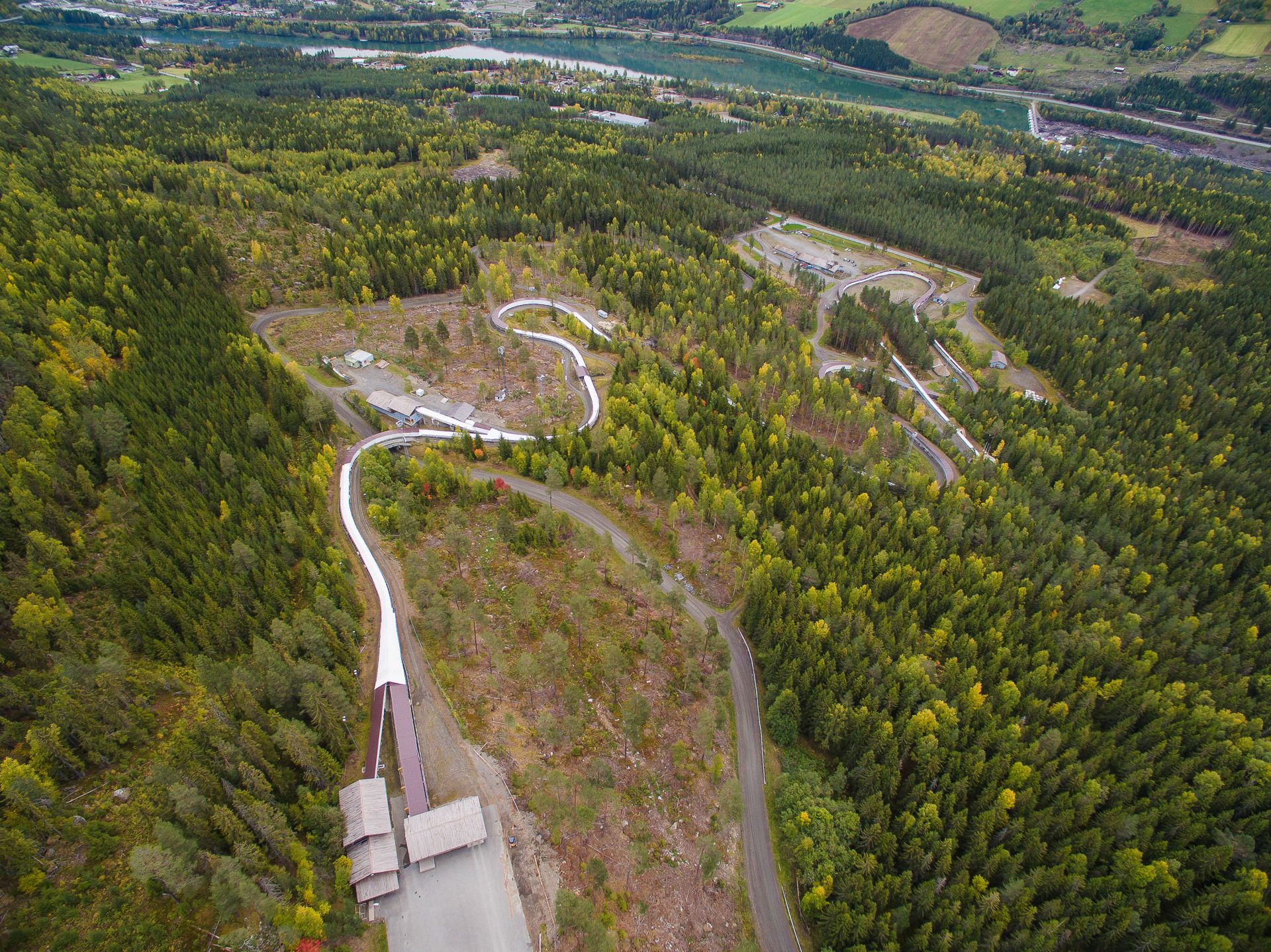 Lillehammer olympic bob- & lugetrack