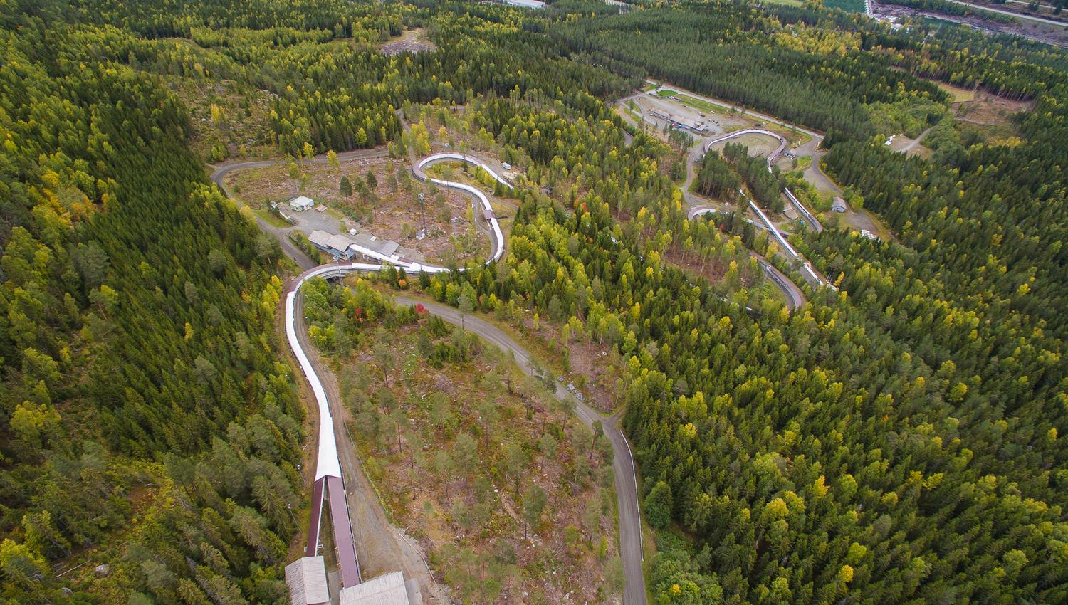 Lillehammer olympic bob- & lugetrack