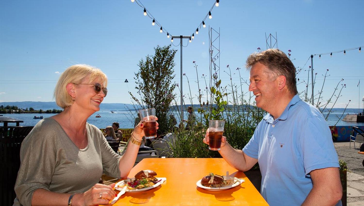 Servering på Mjøsfronten