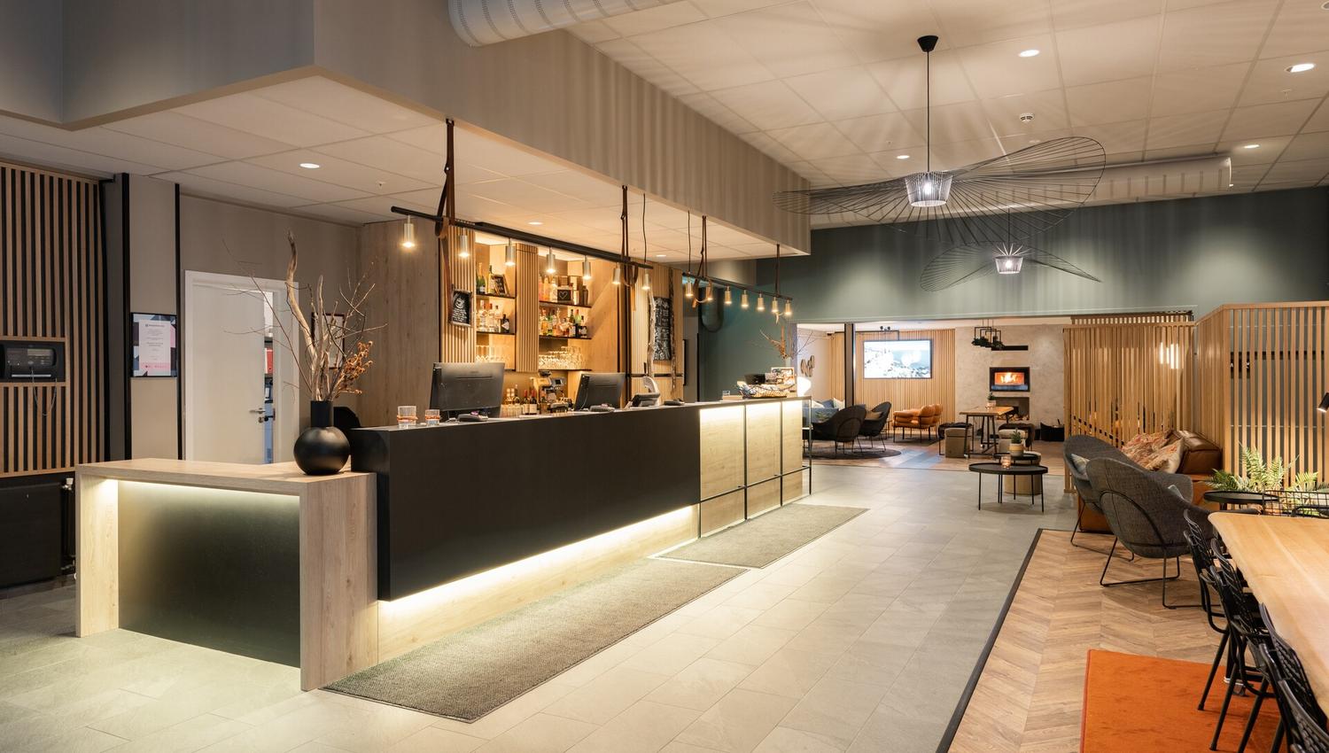 Resepsjonen på Scandic Victoria LIllehammer