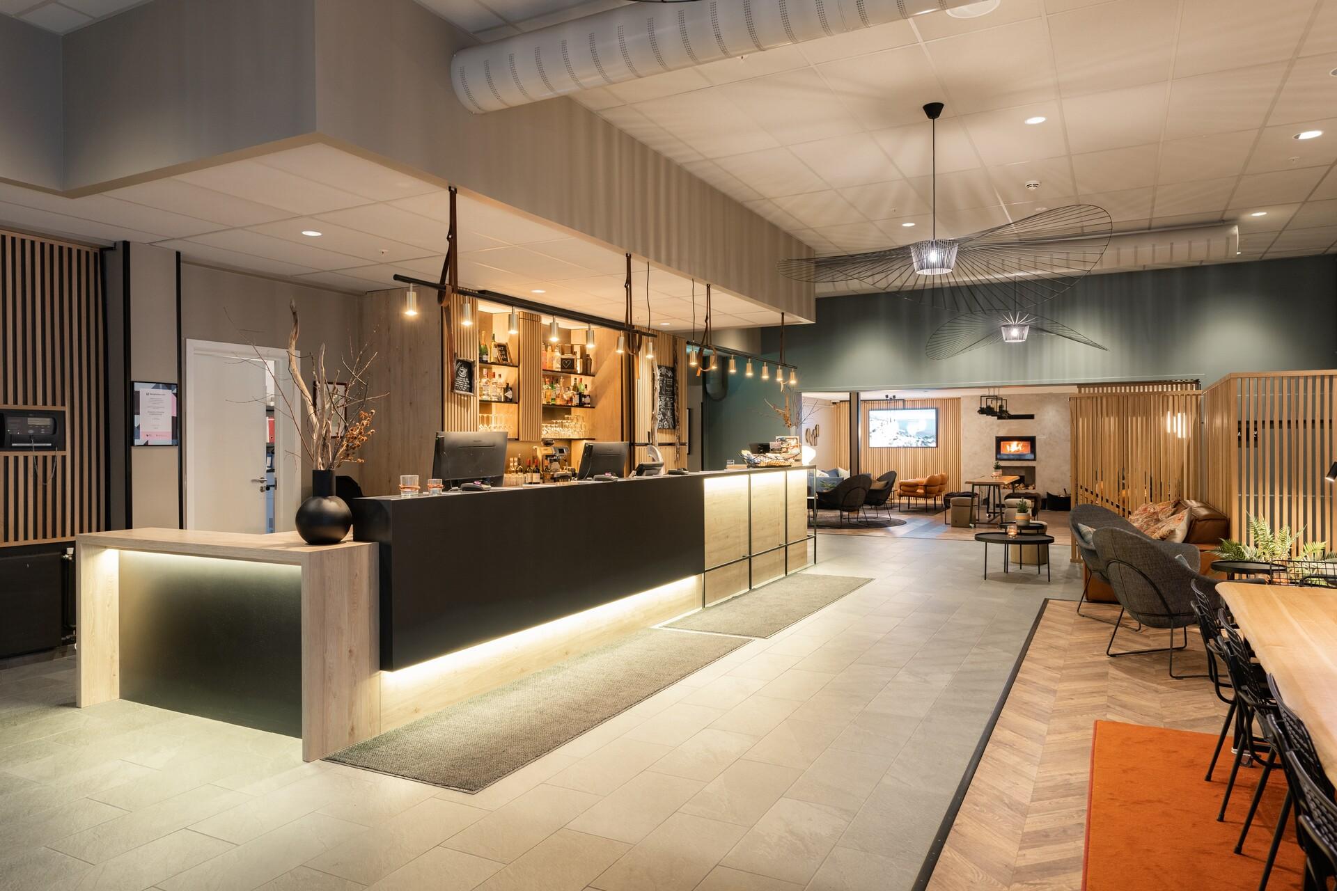 Resepsjonen på Scandic Victoria LIllehammer