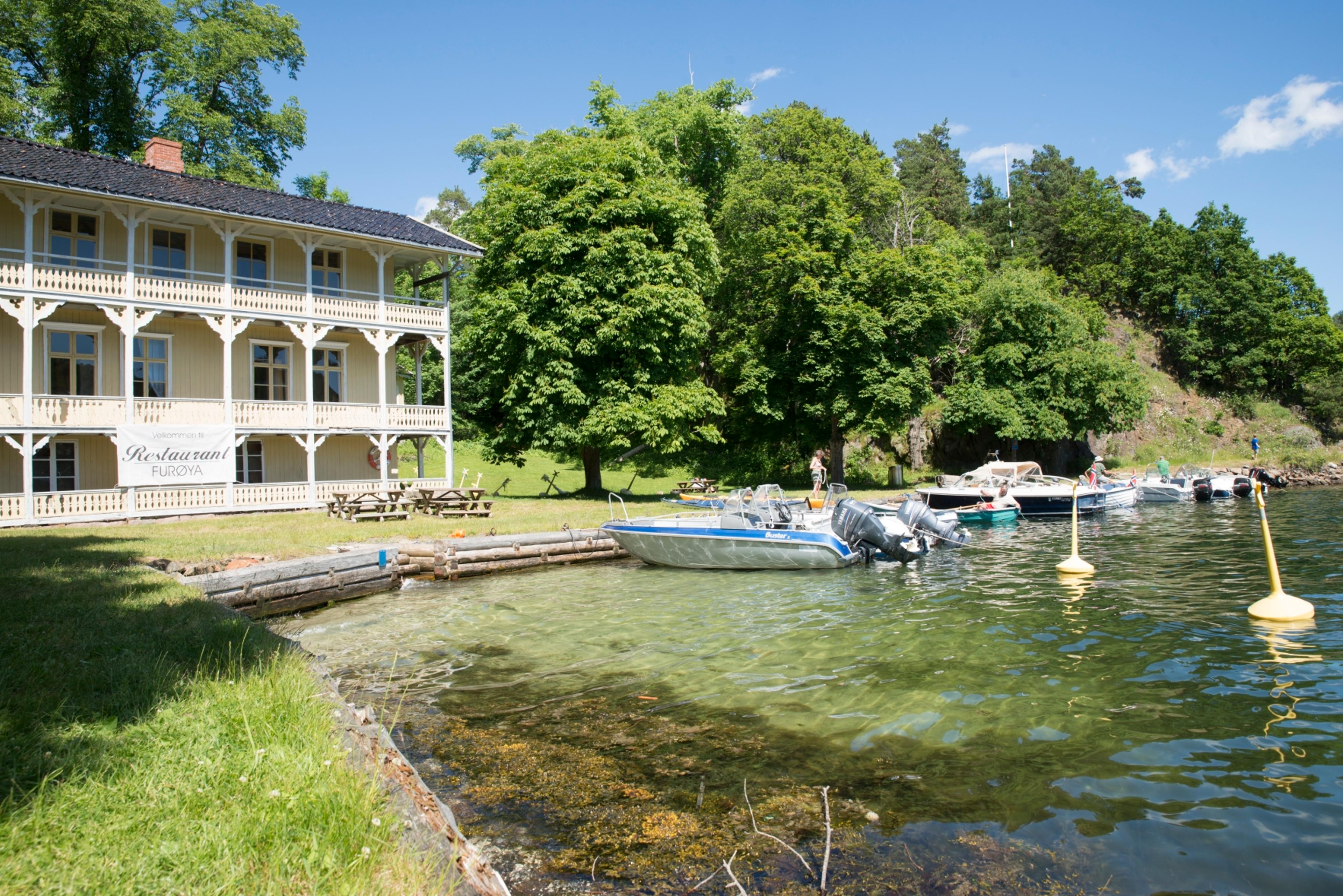 Furøya med sommerrestaurant